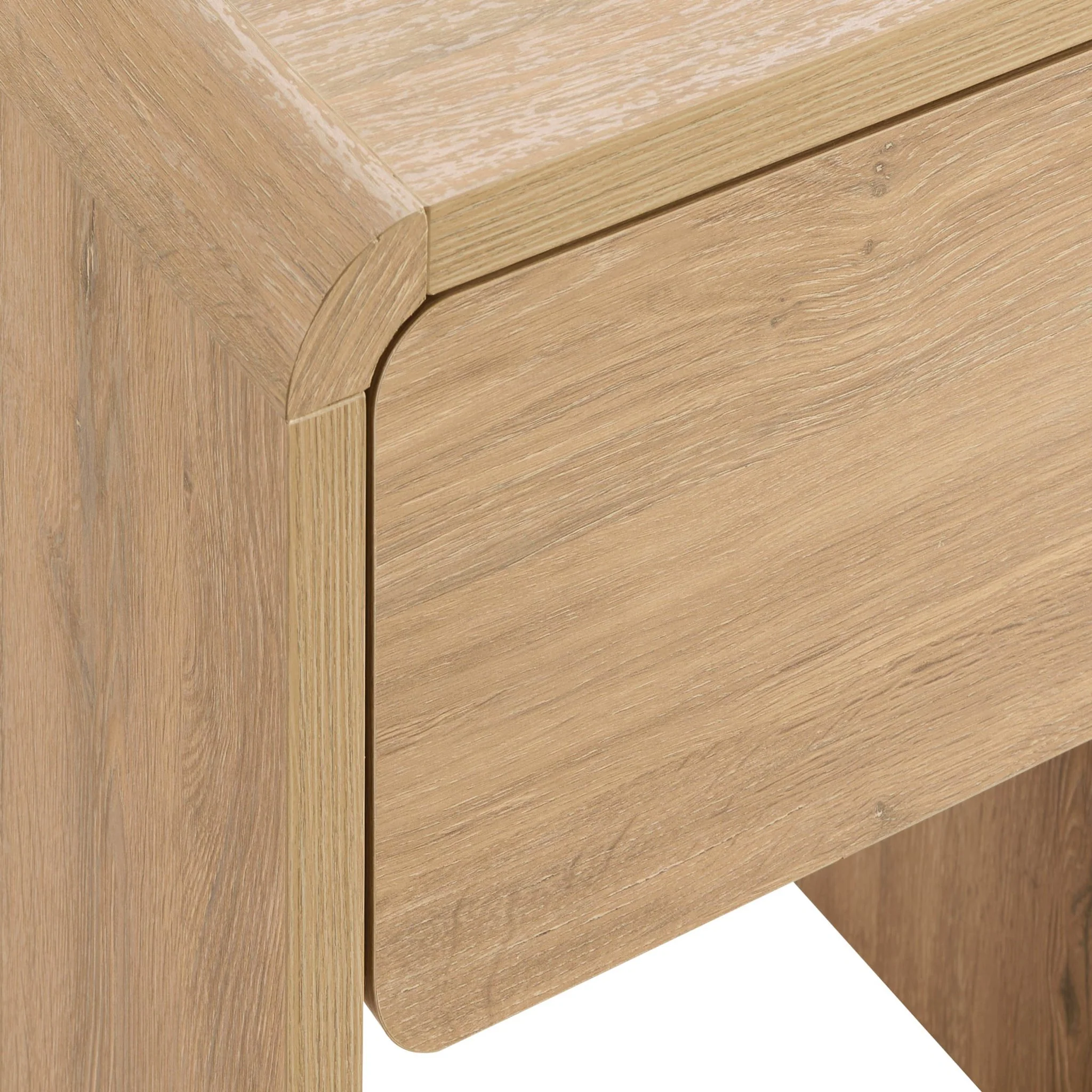 Samira Side Table - Light Wood - Image 8