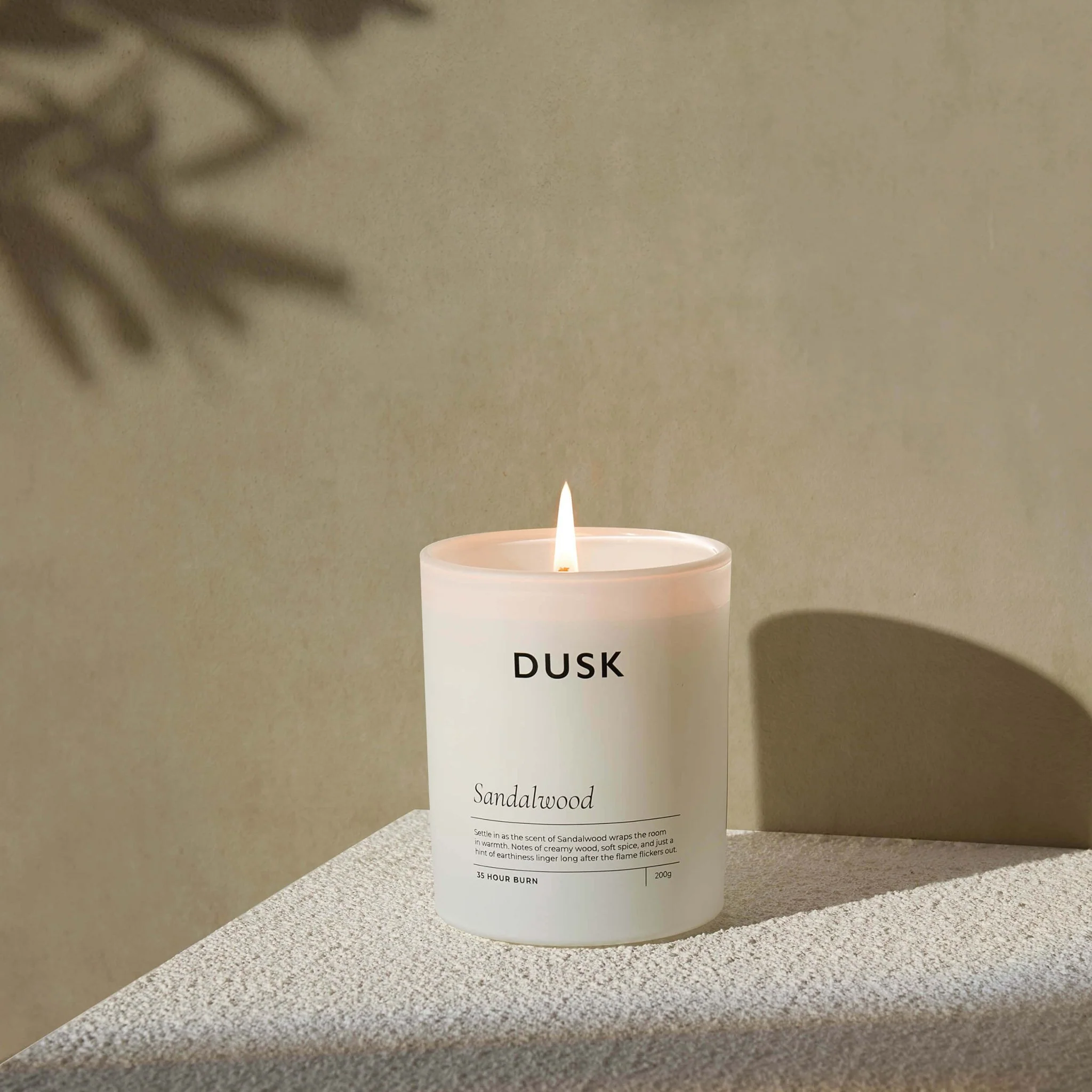 Sandalwood Scented Candle