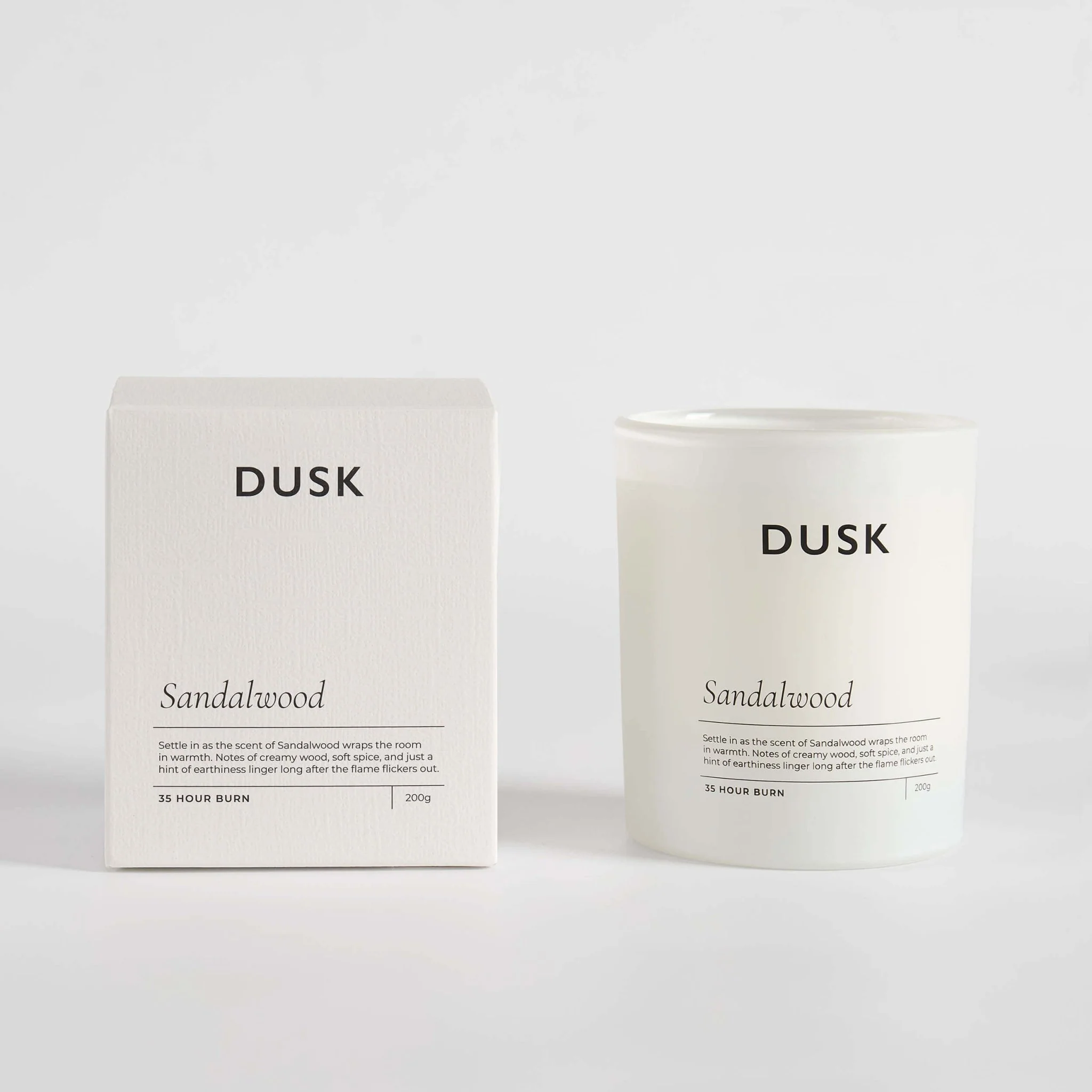 Sandalwood Scented Candle - Image 2