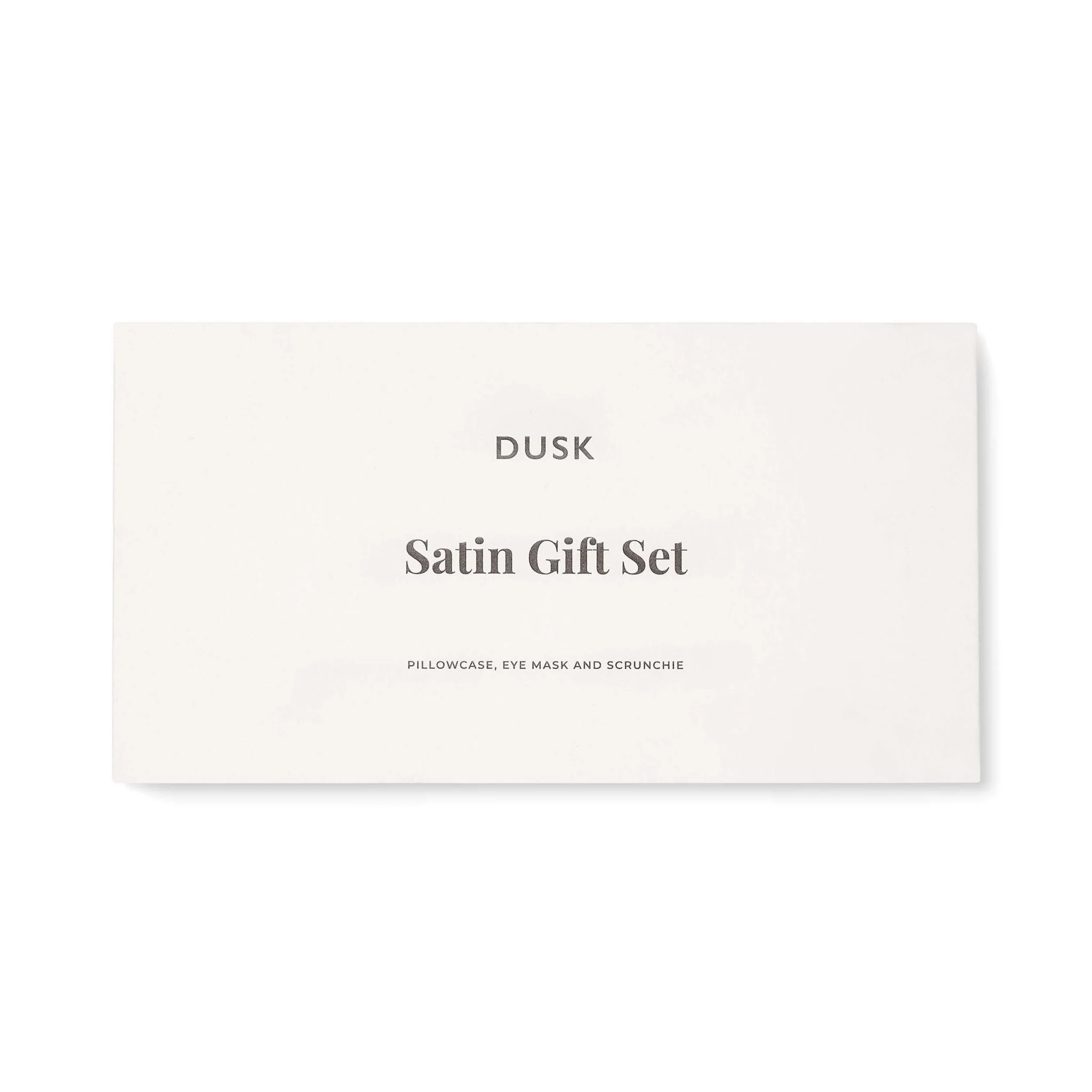 Satin Pillowcase, Eye Mask and Hair Tie Gift Set - Sage - Image 5