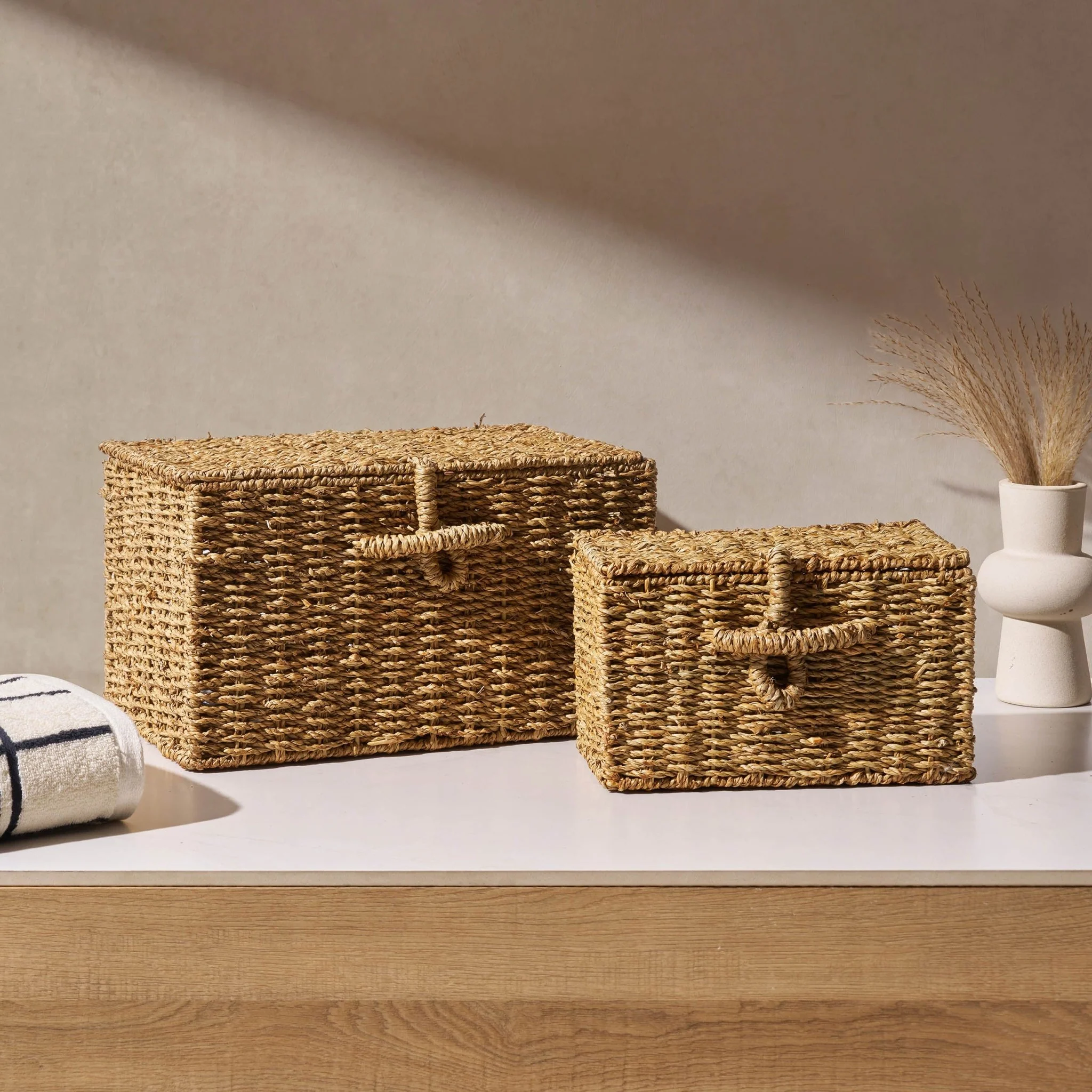Seagrass Storage Basket - Natural