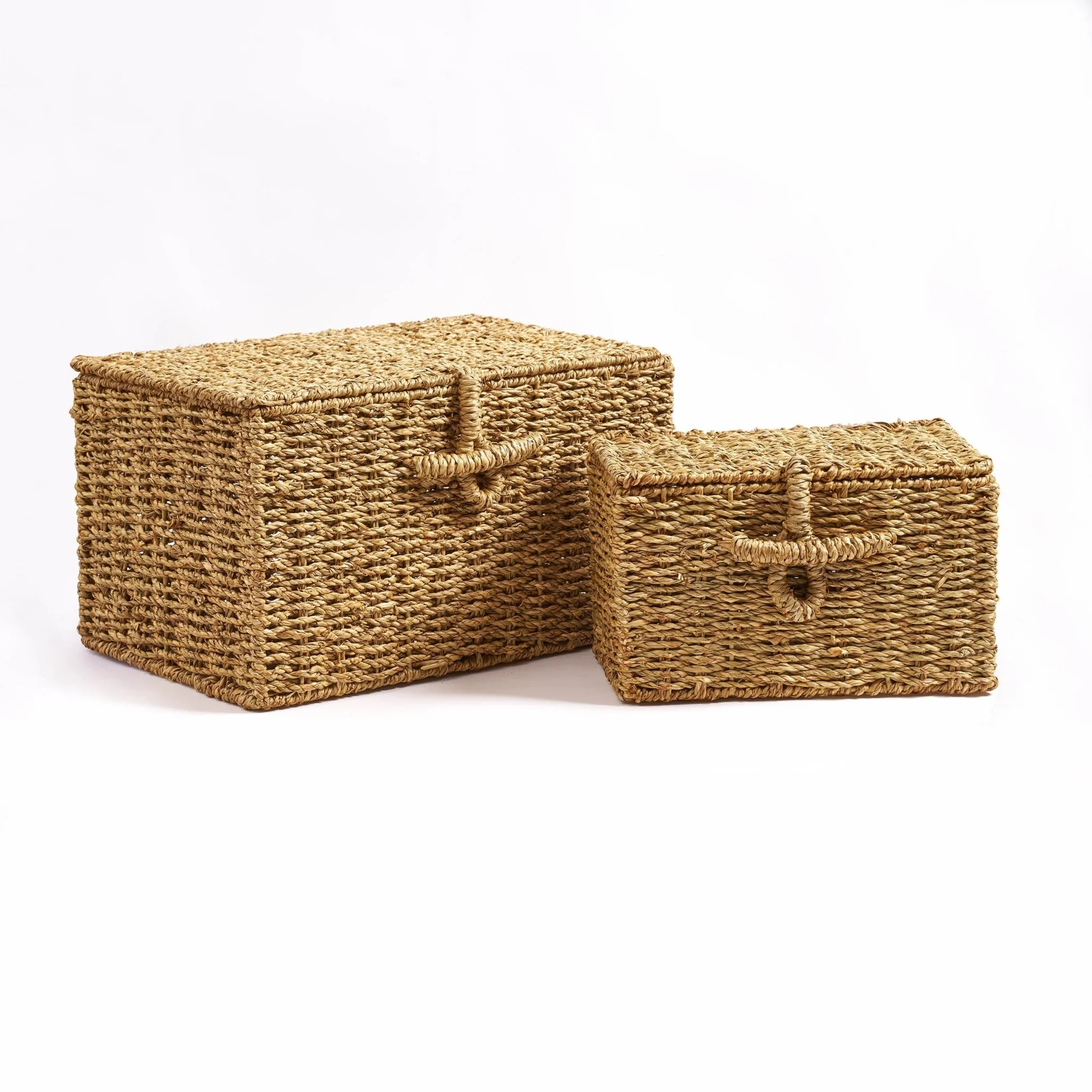 Seagrass Storage Basket - Natural - Image 6