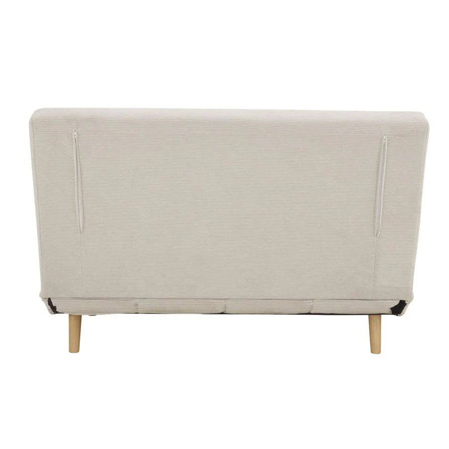 Seattle Double Click Clack Sofa Bed - Corduroy - Pebble - Image 6