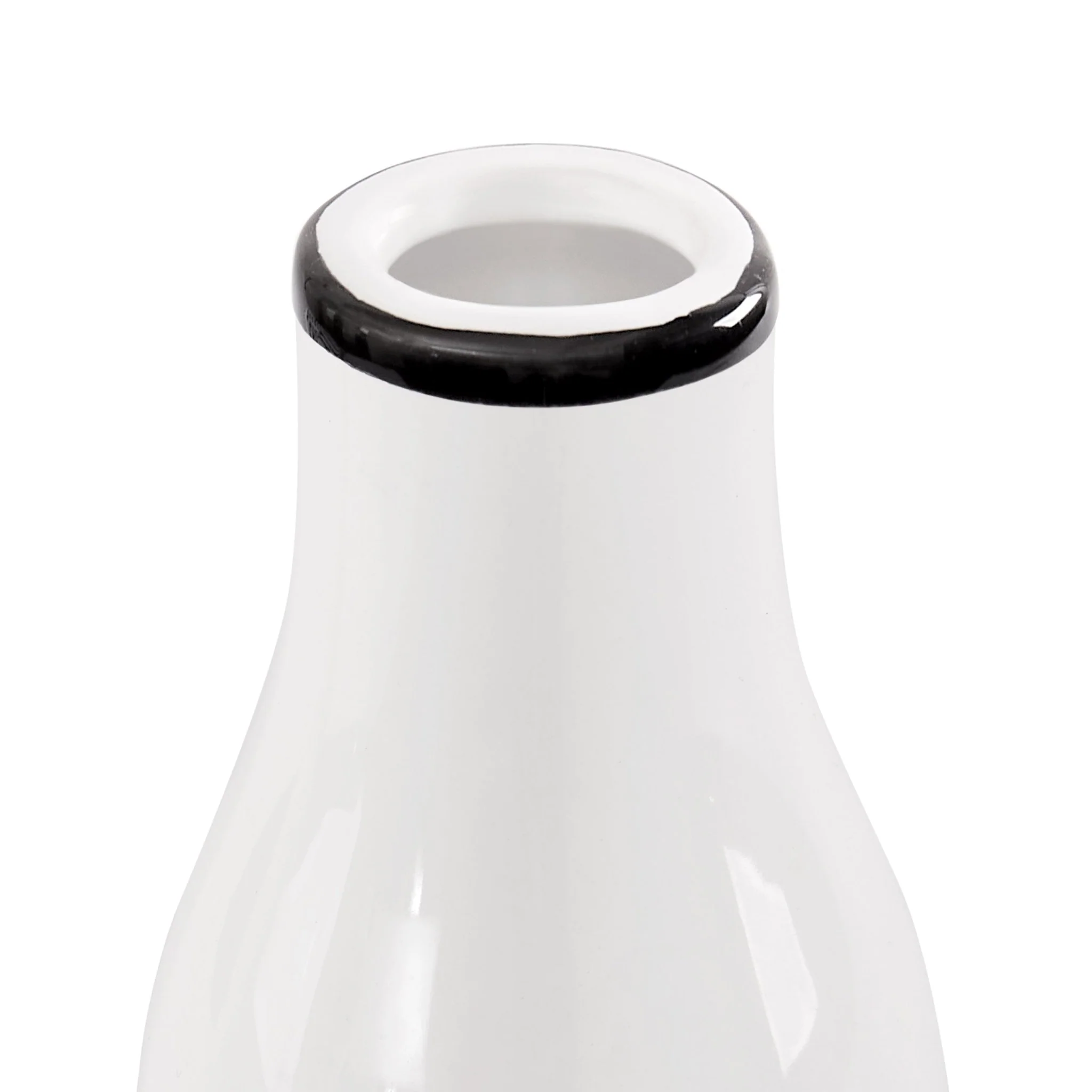 Set of 2 Oil & Vinegar Bottles - White - Image 3