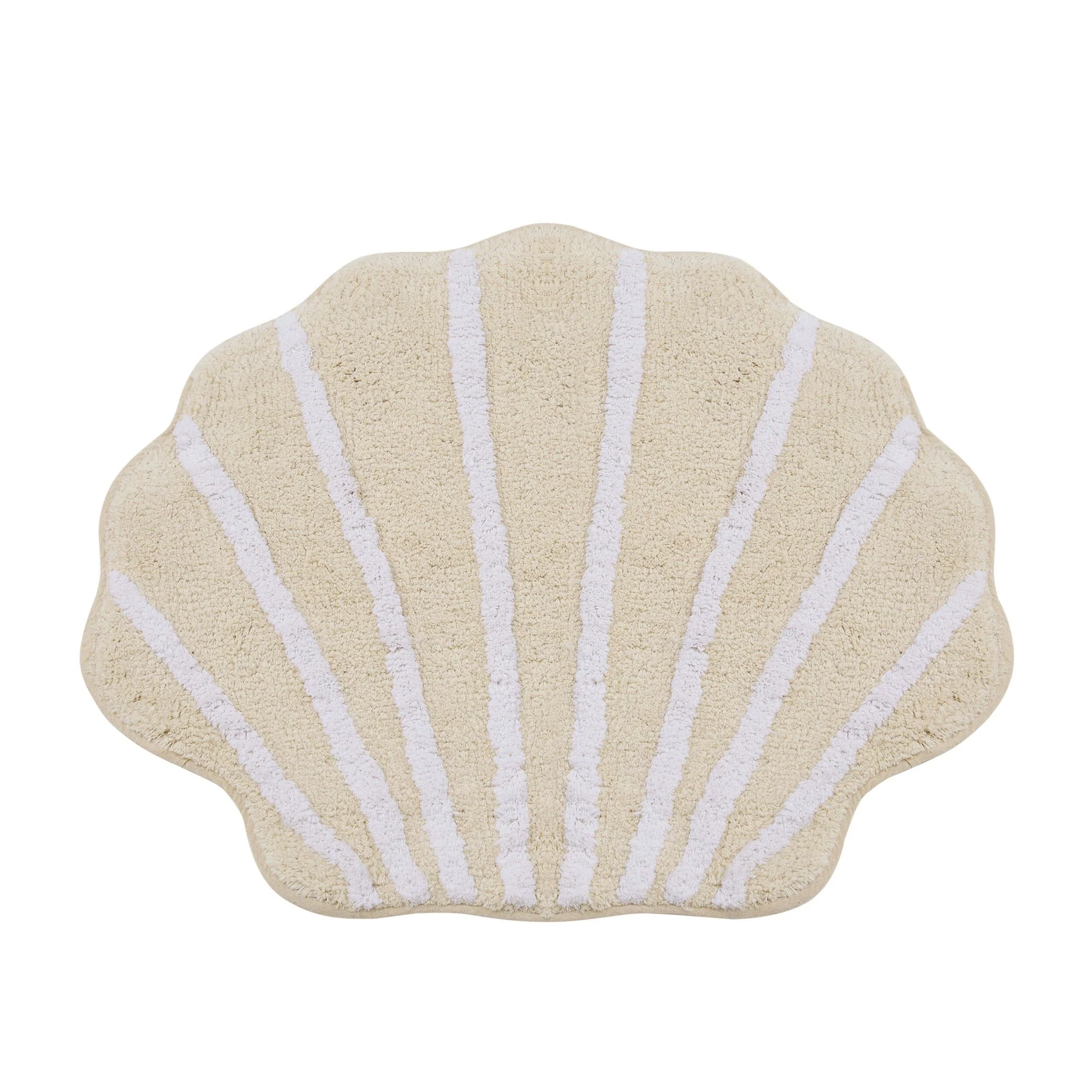 Shell Tufted Bath Mat - Cream - Image 3