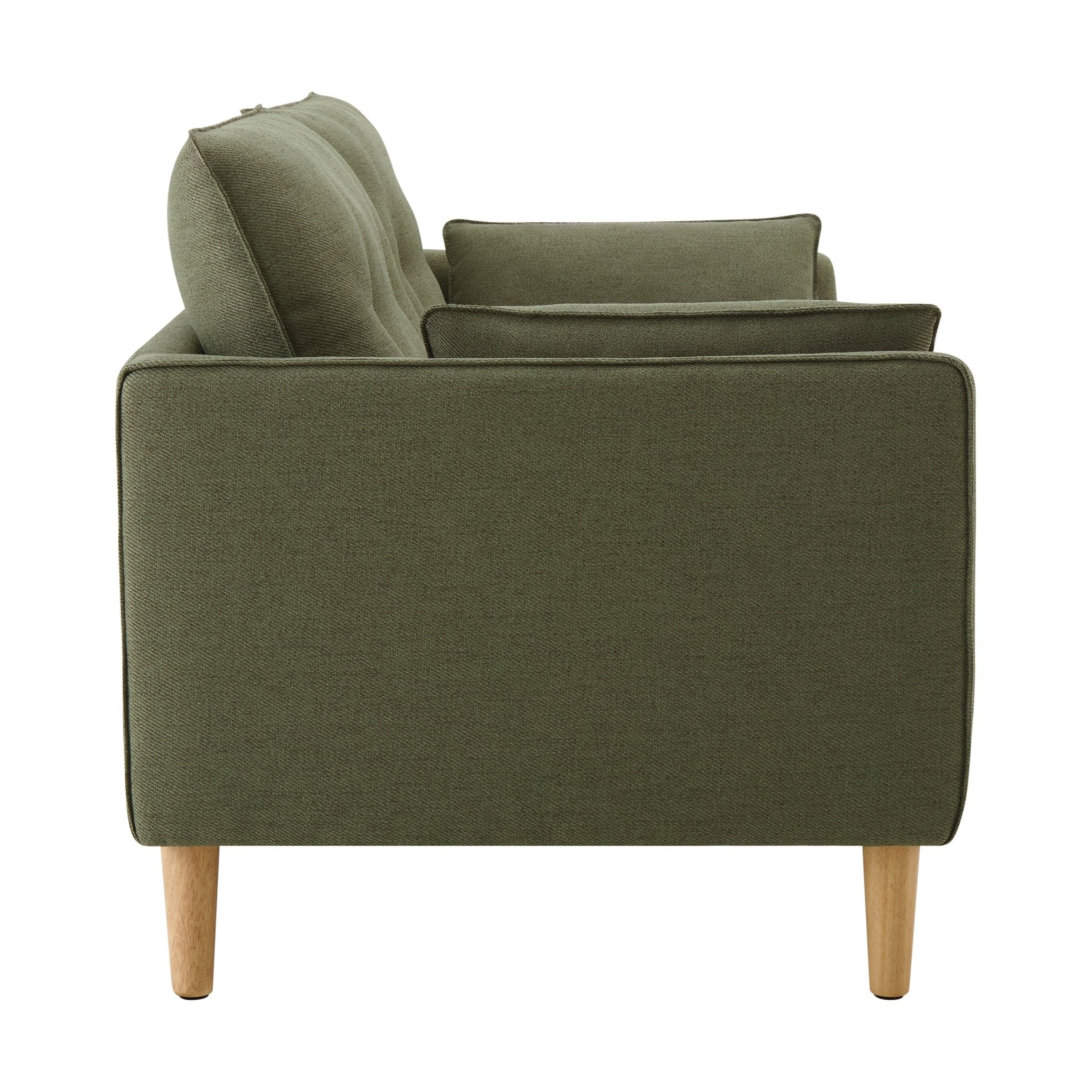 Shoreditch 2 Seater Sofa - Woven Green - Image 6