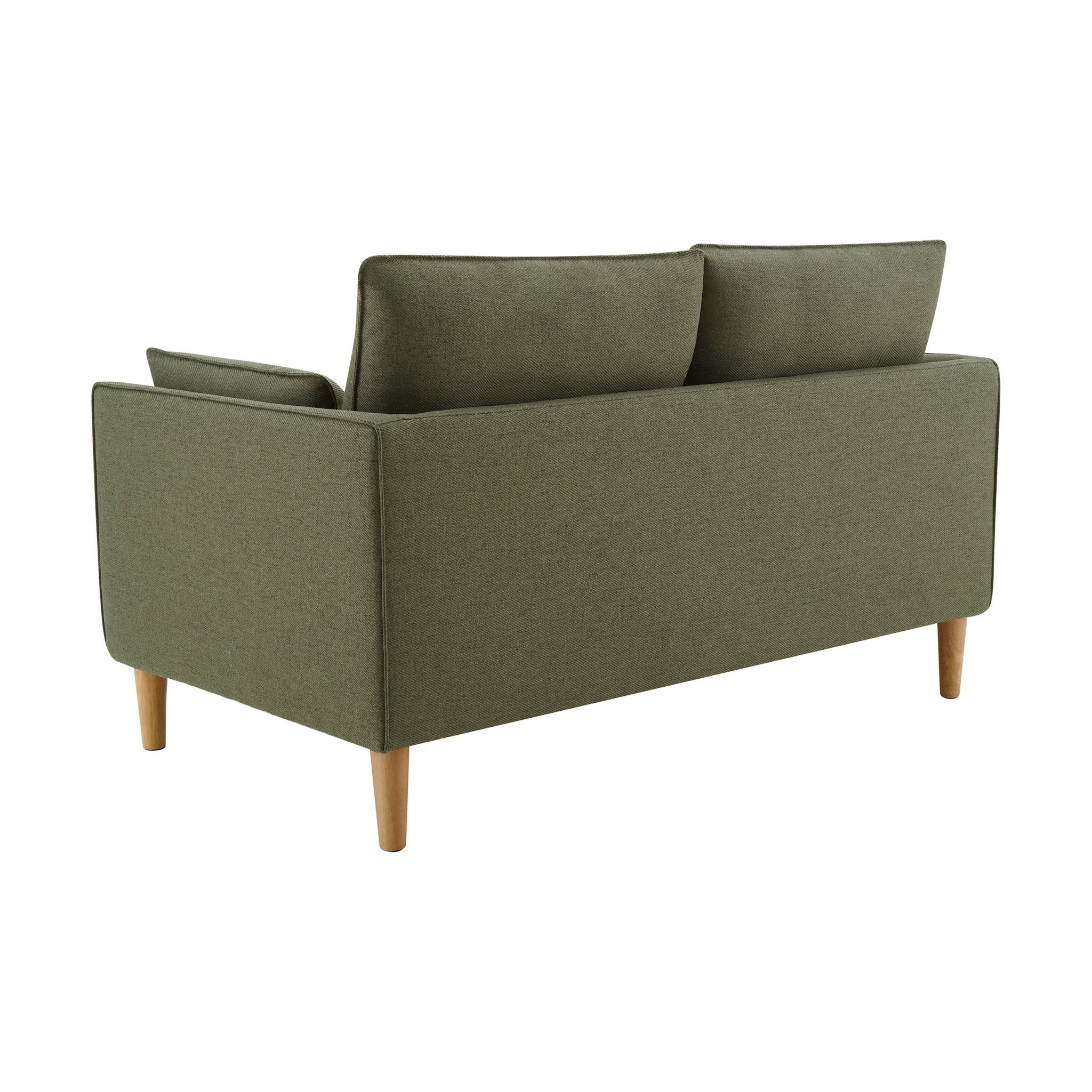 Shoreditch 2 Seater Sofa - Woven Green - Image 7