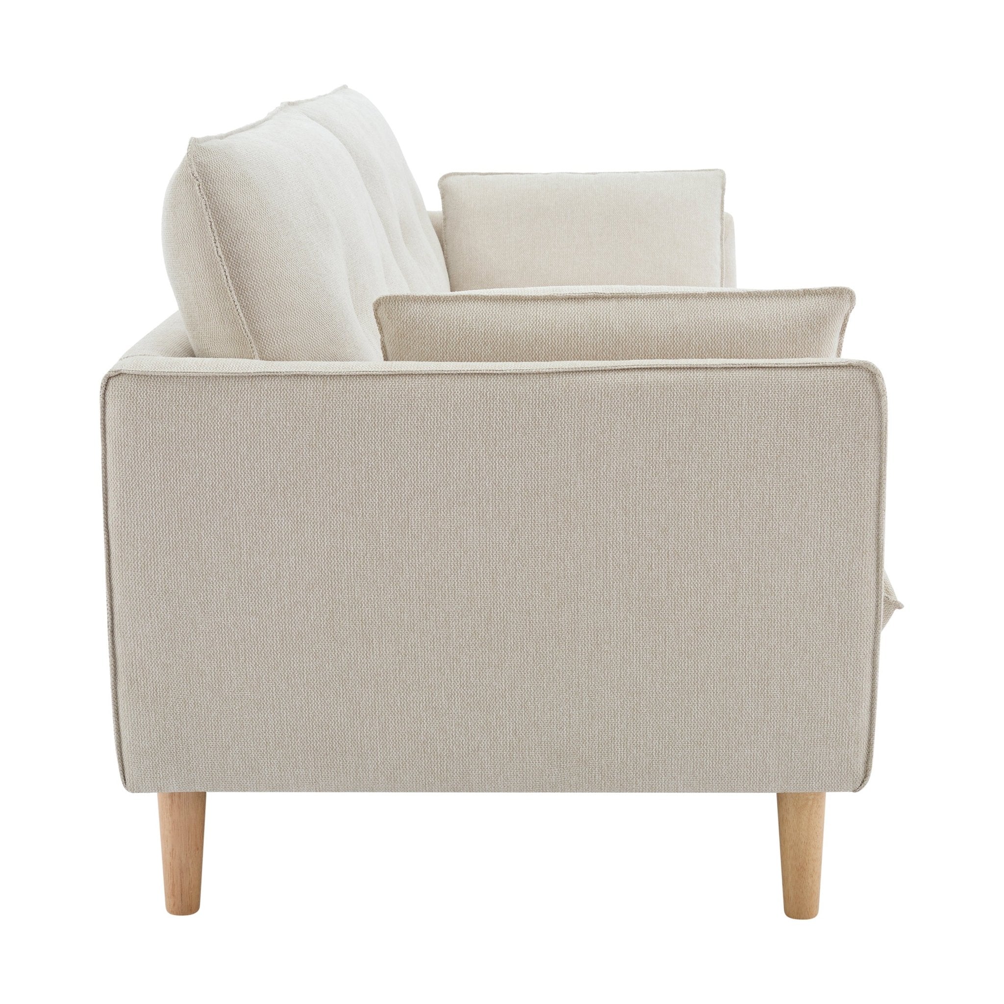 Shoreditch 3 Seater Sofa - Natural - Image 7