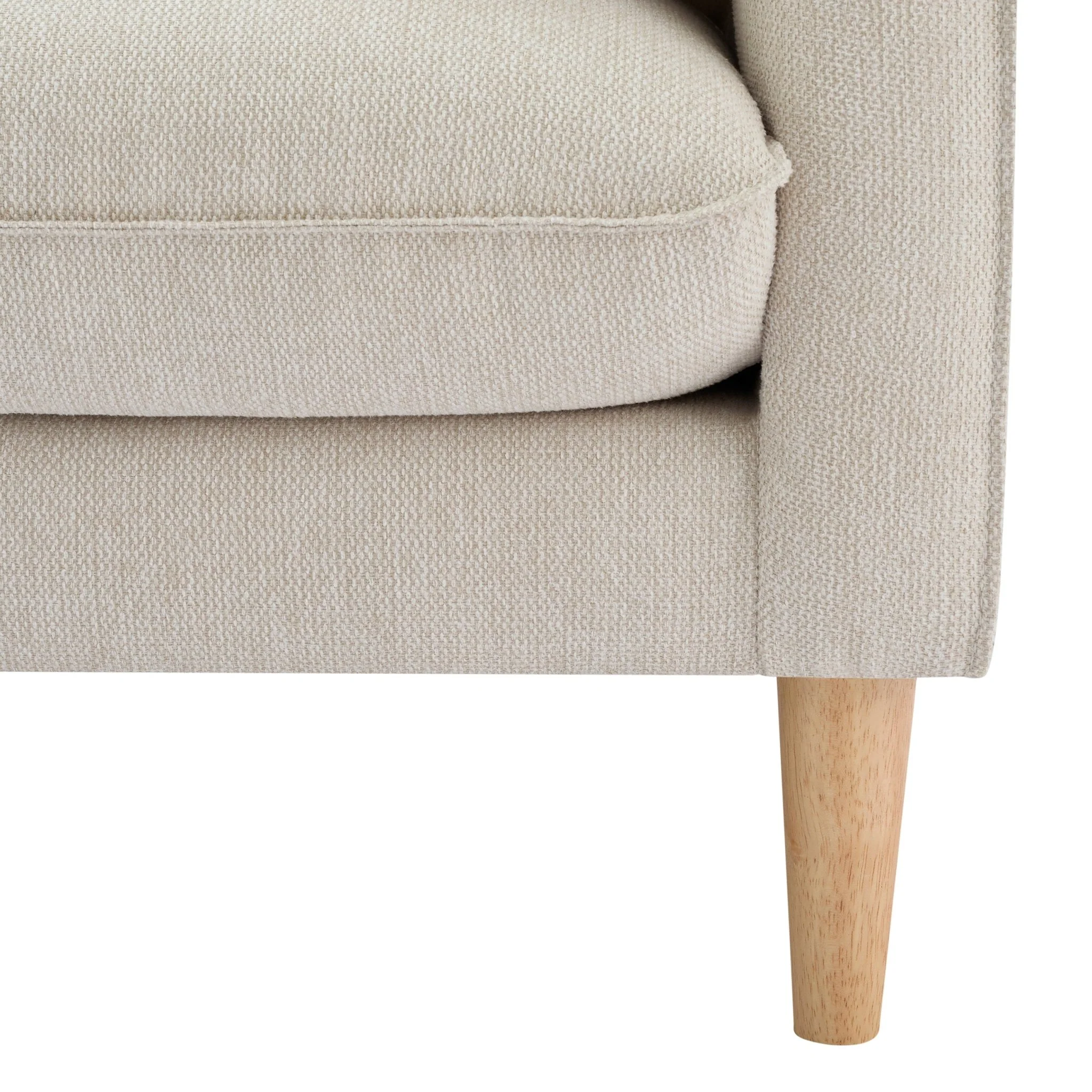 Shoreditch 3 Seater Sofa - Natural - Image 9