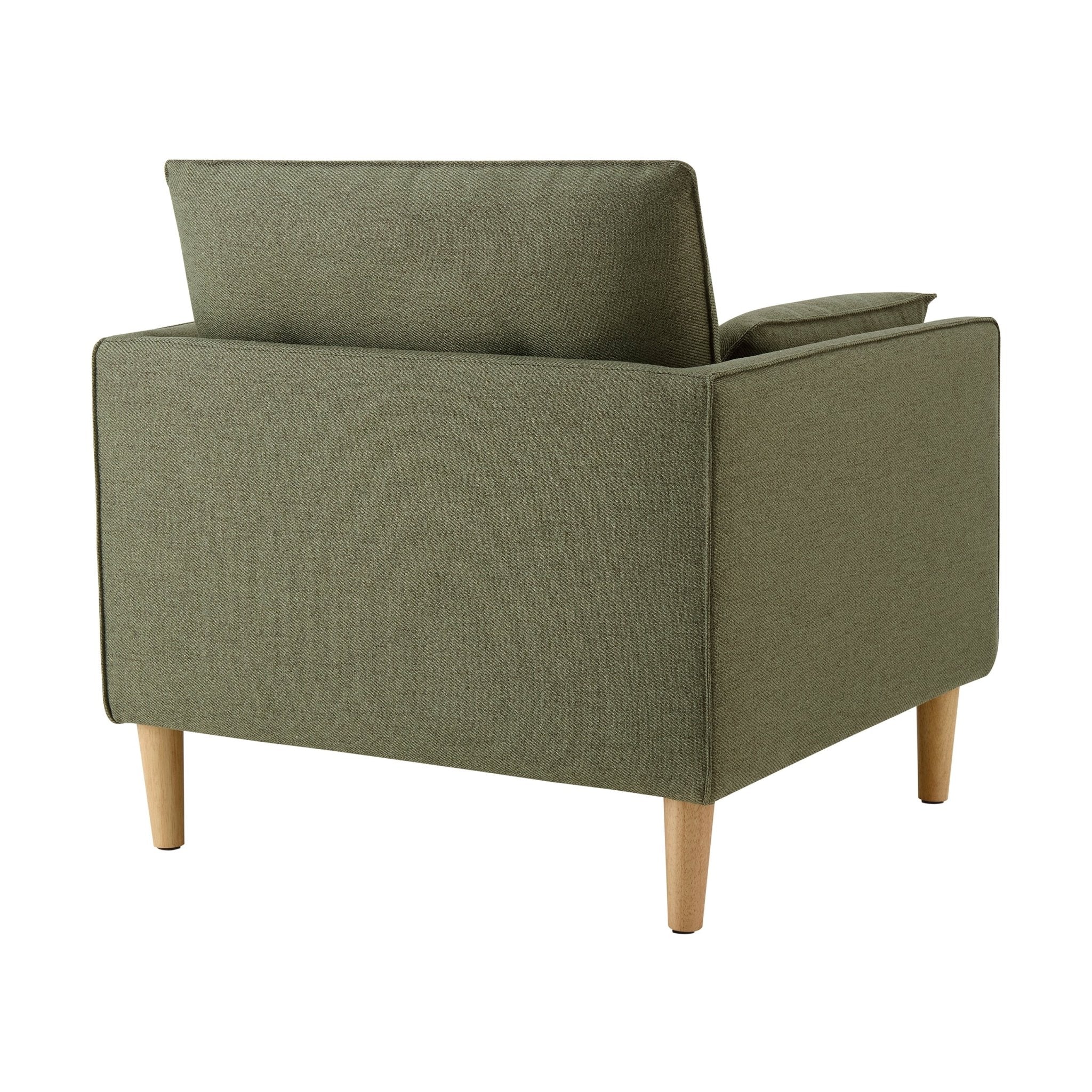 Shoreditch Armchair - Woven Green - Image 4