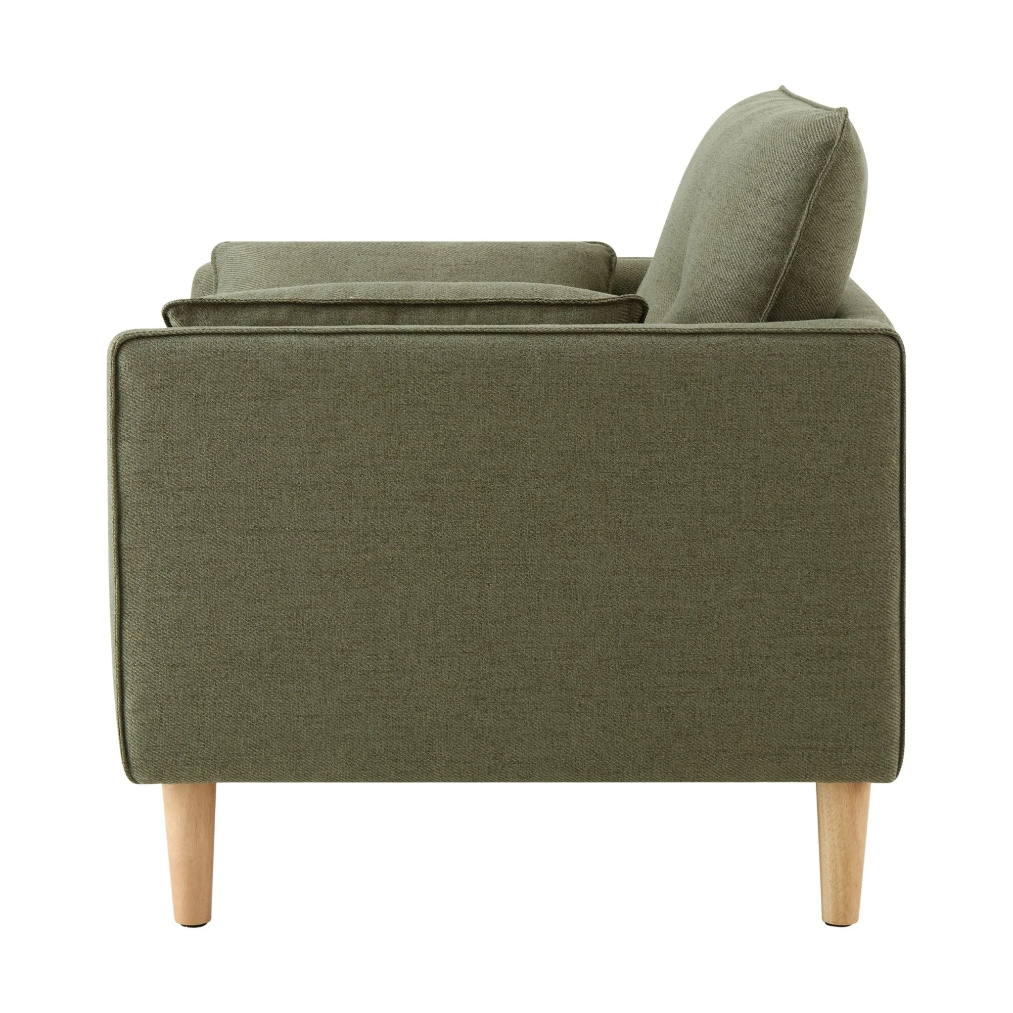 Shoreditch Armchair - Woven Green - Image 5