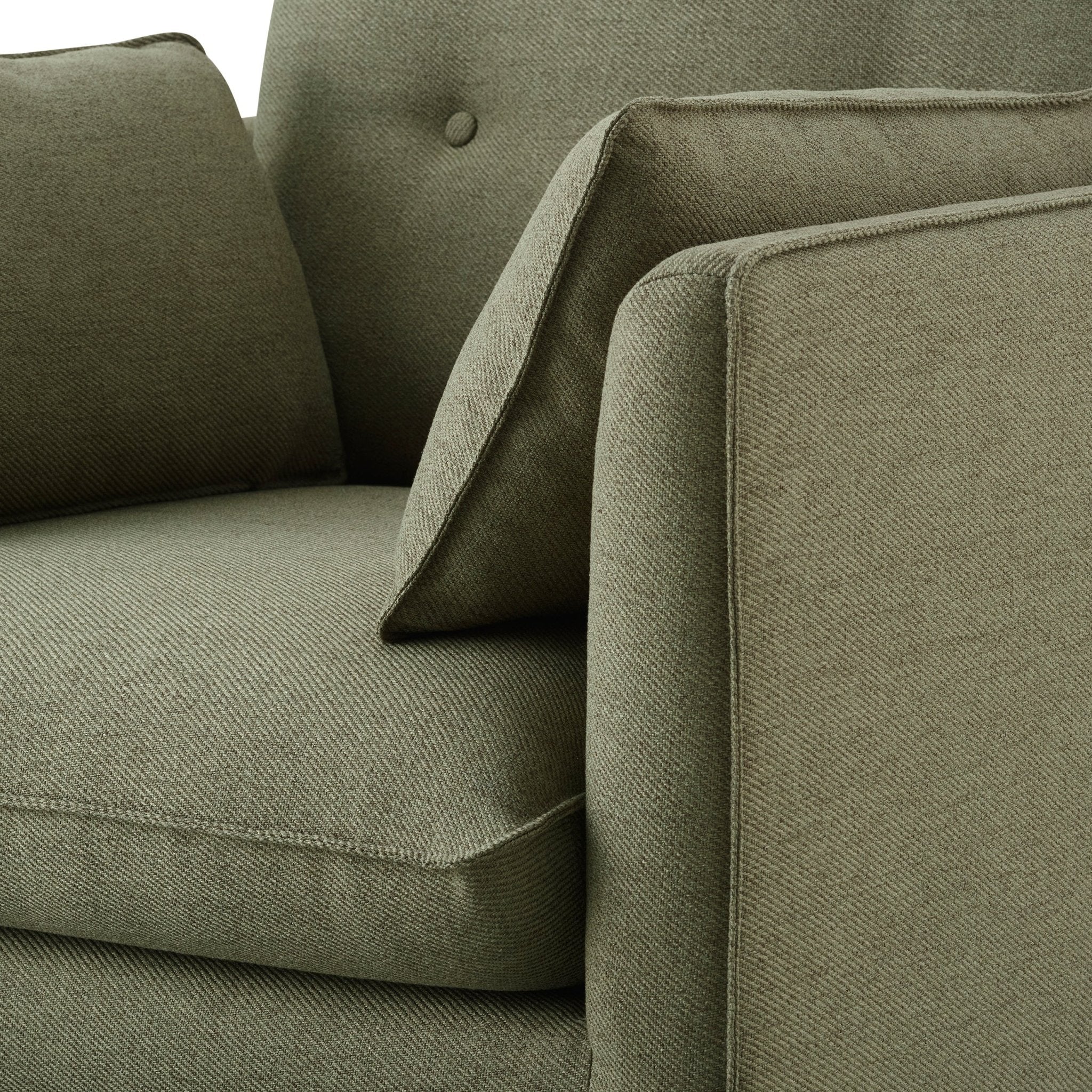 Shoreditch Armchair - Woven Green - Image 6
