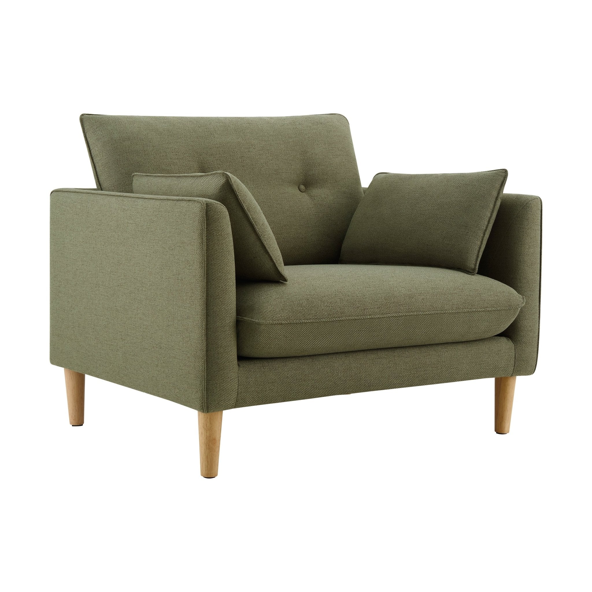 Shoreditch Loveseat - Woven Green - Image 4