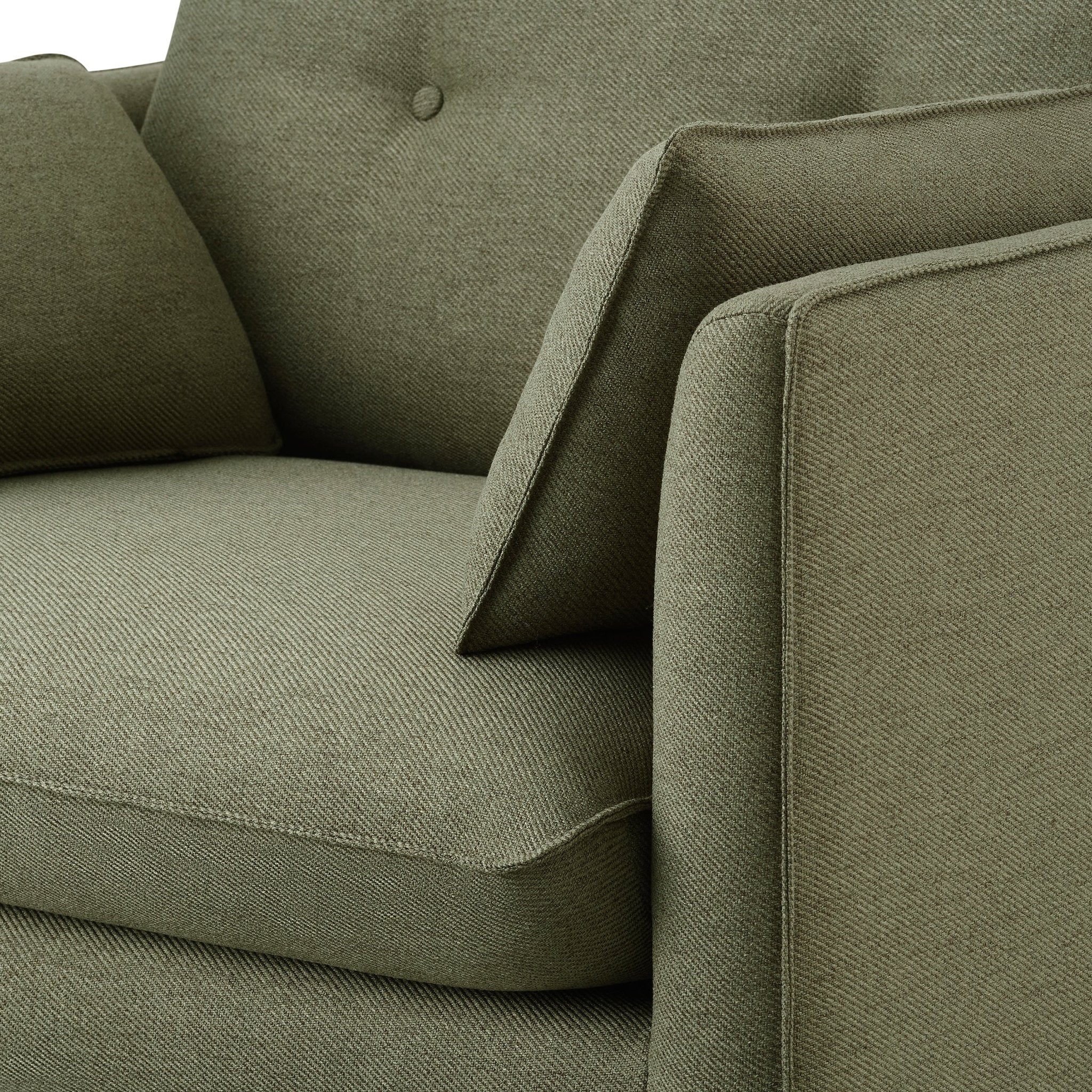 Shoreditch Loveseat - Woven Green - Image 5