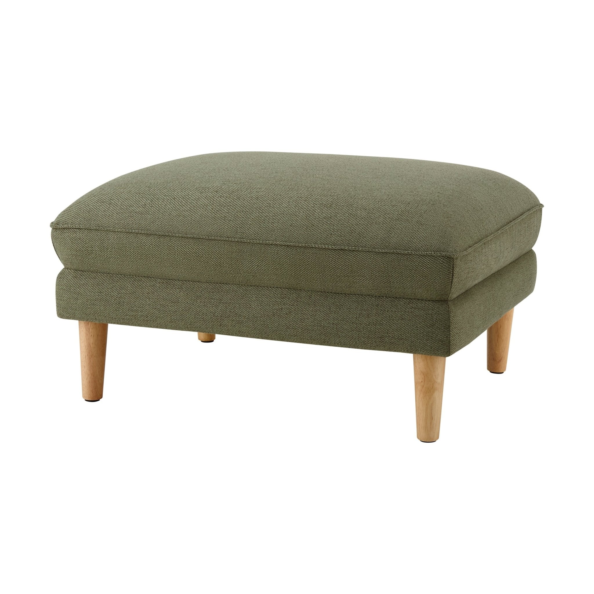 Shoreditch Pouffe - Woven Green - Image 4