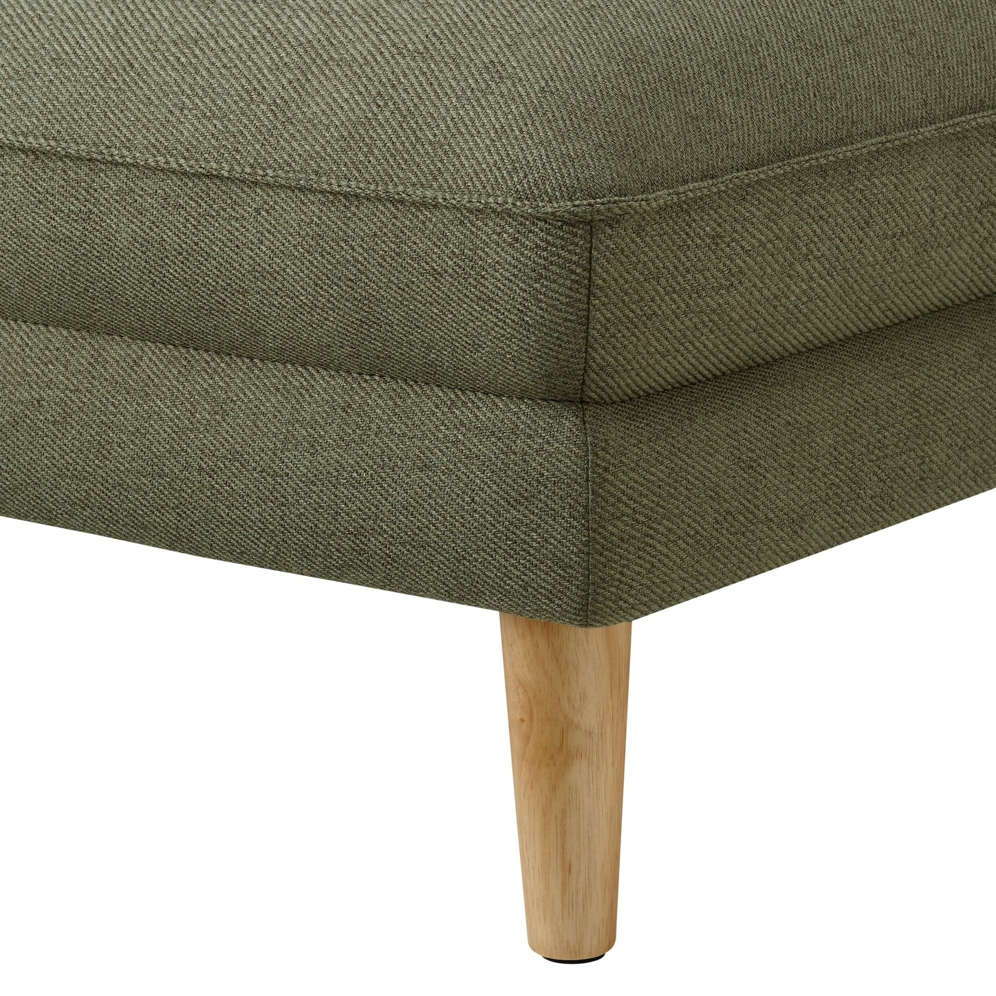 Shoreditch Pouffe - Woven Green - Image 5