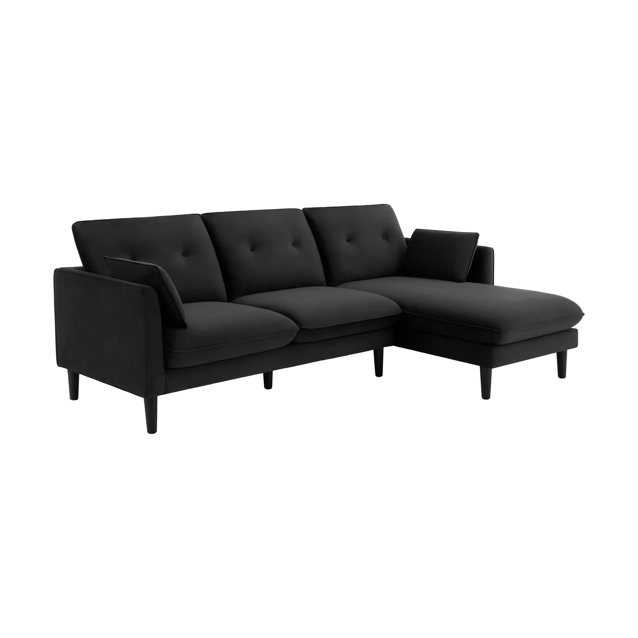 Shoreditch Right Hand Chaise Sofa - Ink - Image 4