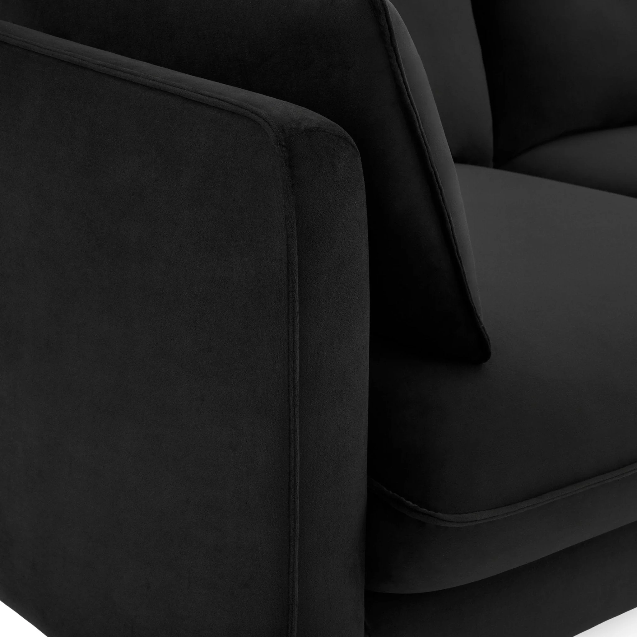 Shoreditch Right Hand Chaise Sofa - Ink - Image 7