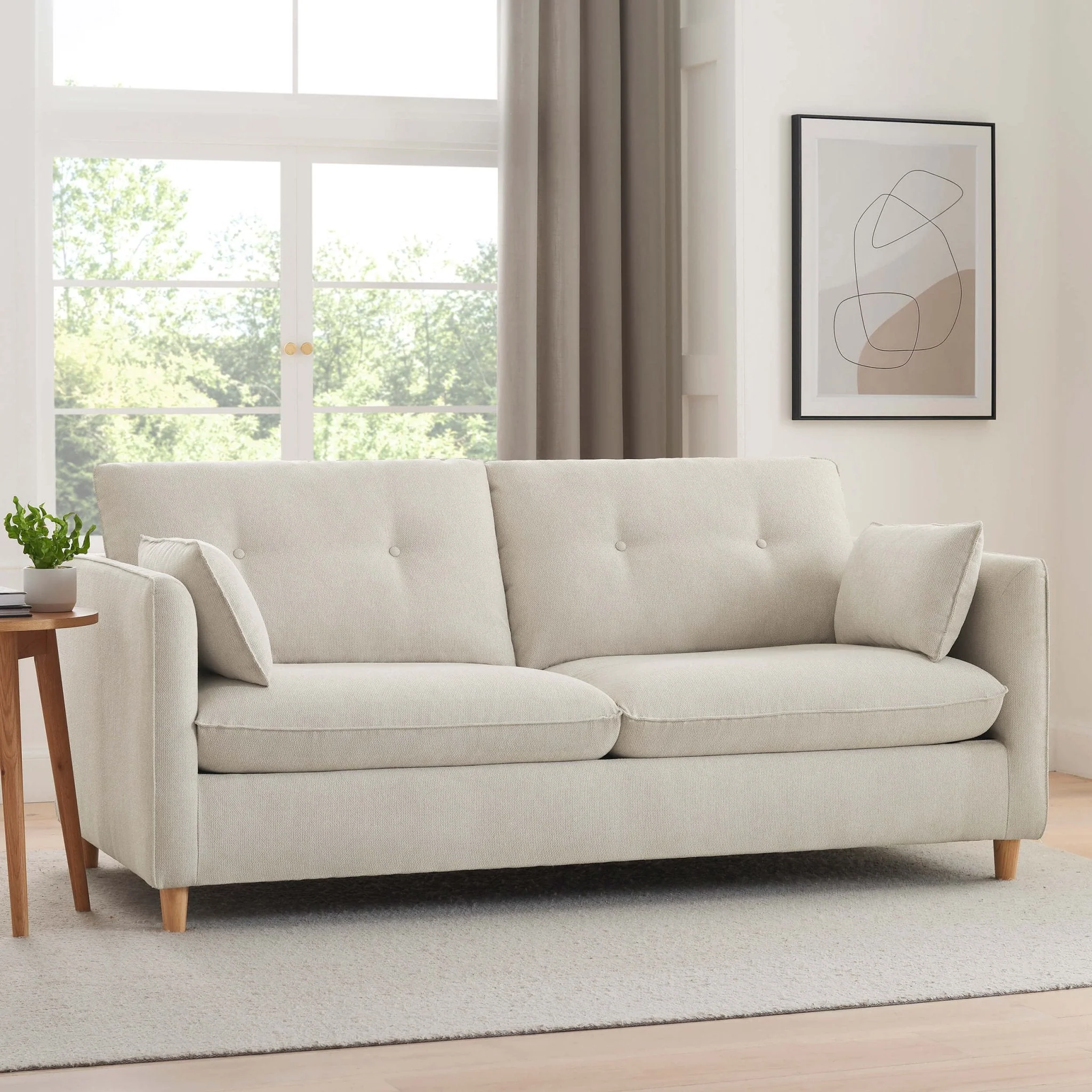 Shoreditch Sofa Bed - Natural - Image 2