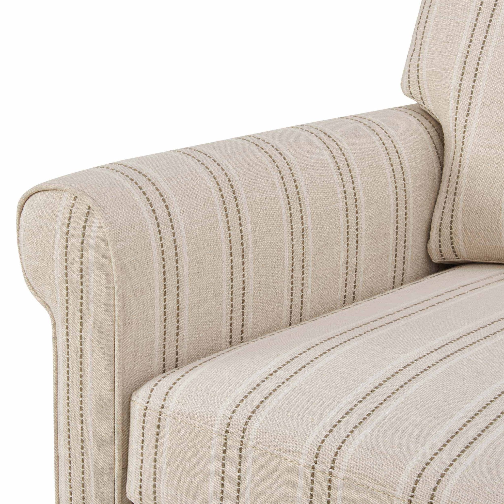 Sicily 2 Seater Sofa - Stripe - Image 10