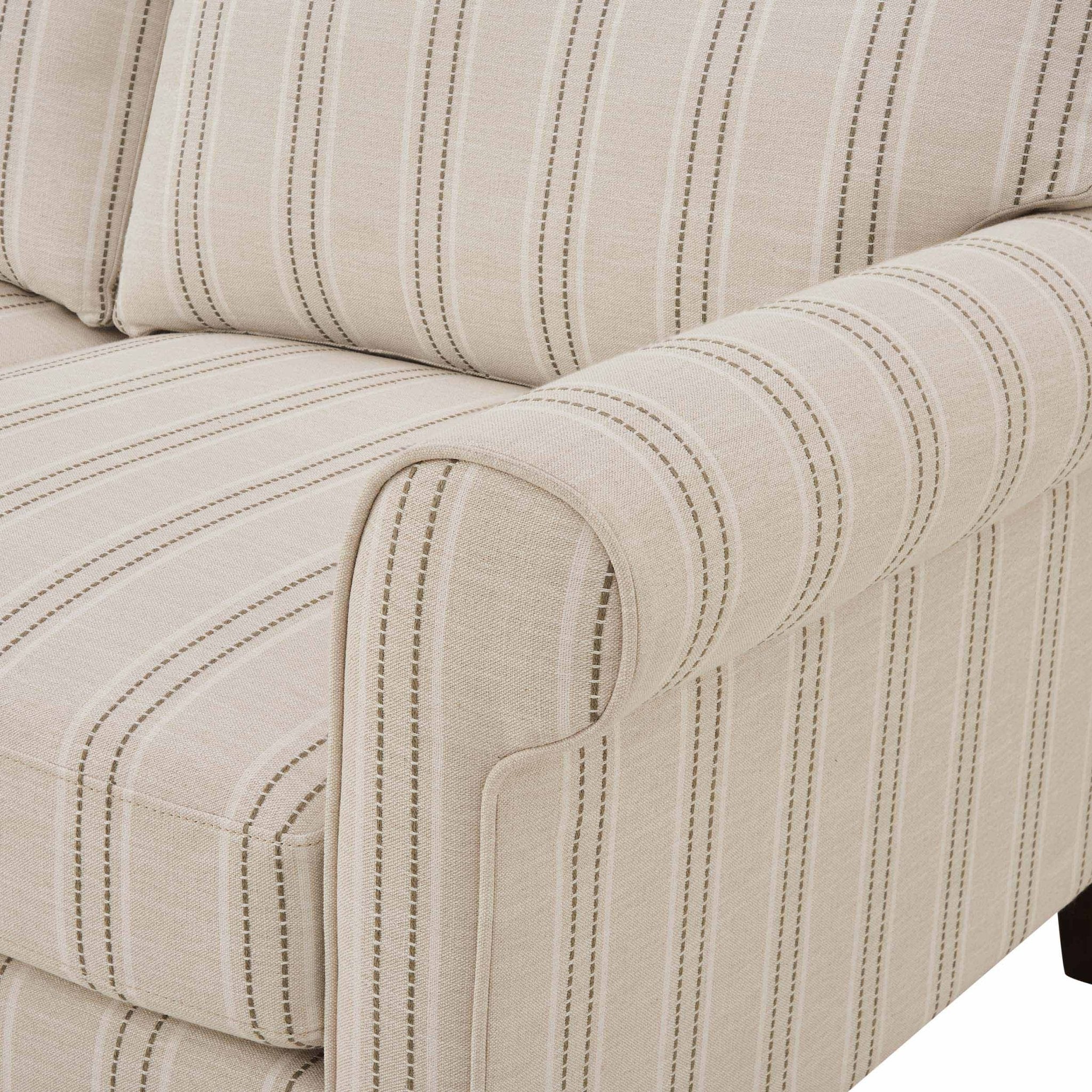 Sicily 2 Seater Sofa - Stripe - Image 11