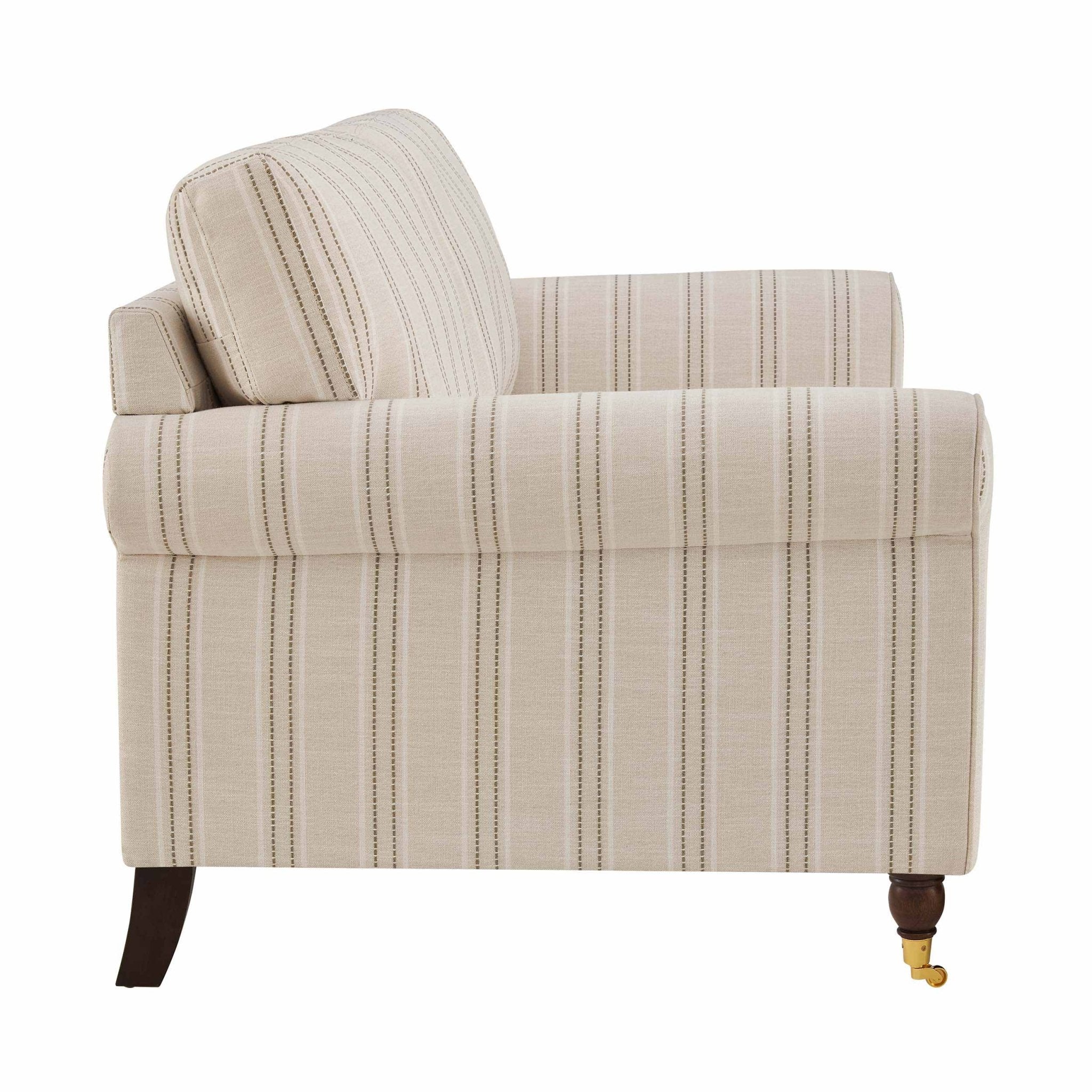 Sicily 2 Seater Sofa - Stripe - Image 8