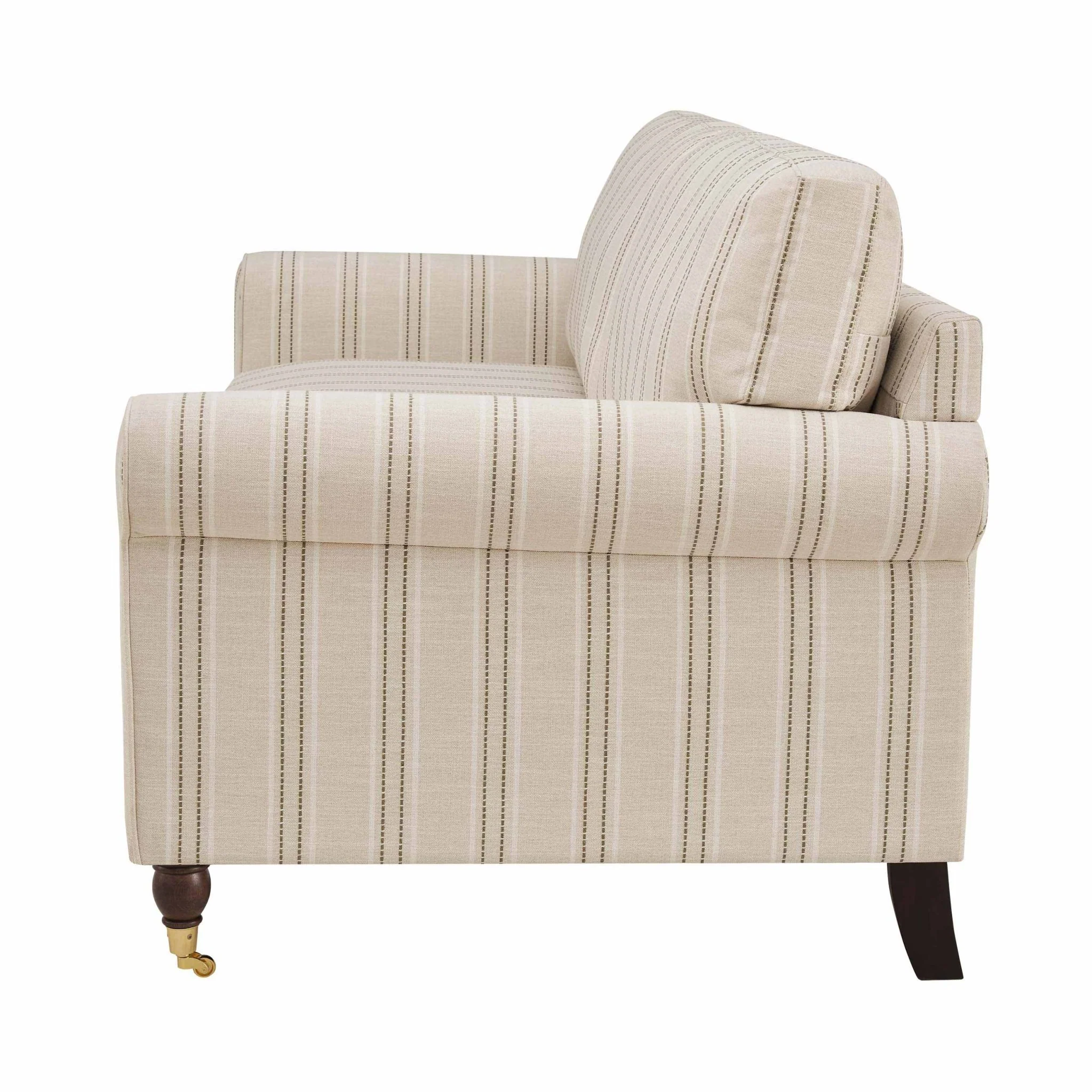 Sicily 3 Seater Sofa - Stripe - Image 11