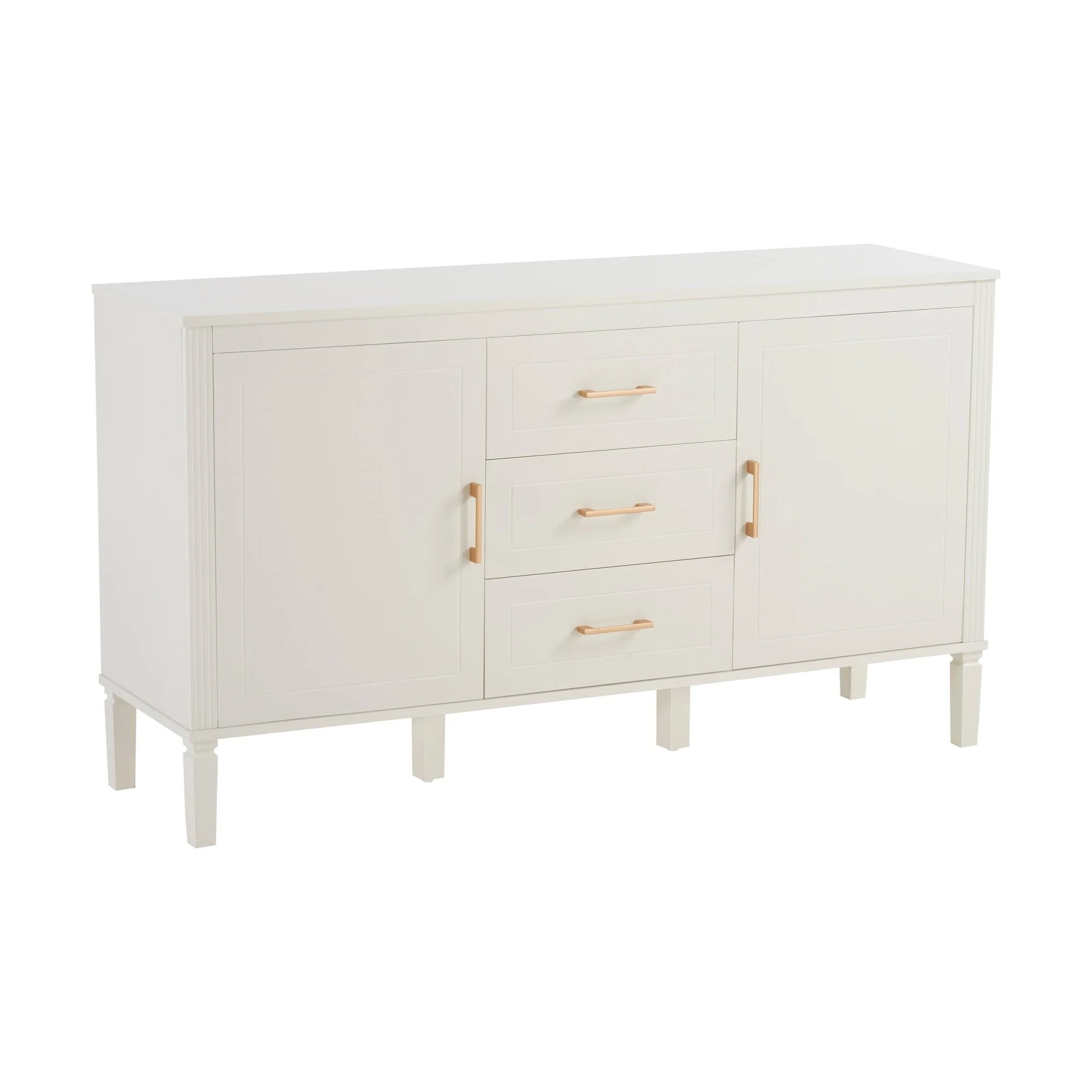 Sienna 2 Door/3 Drawer Sideboard - Natural - Image 4