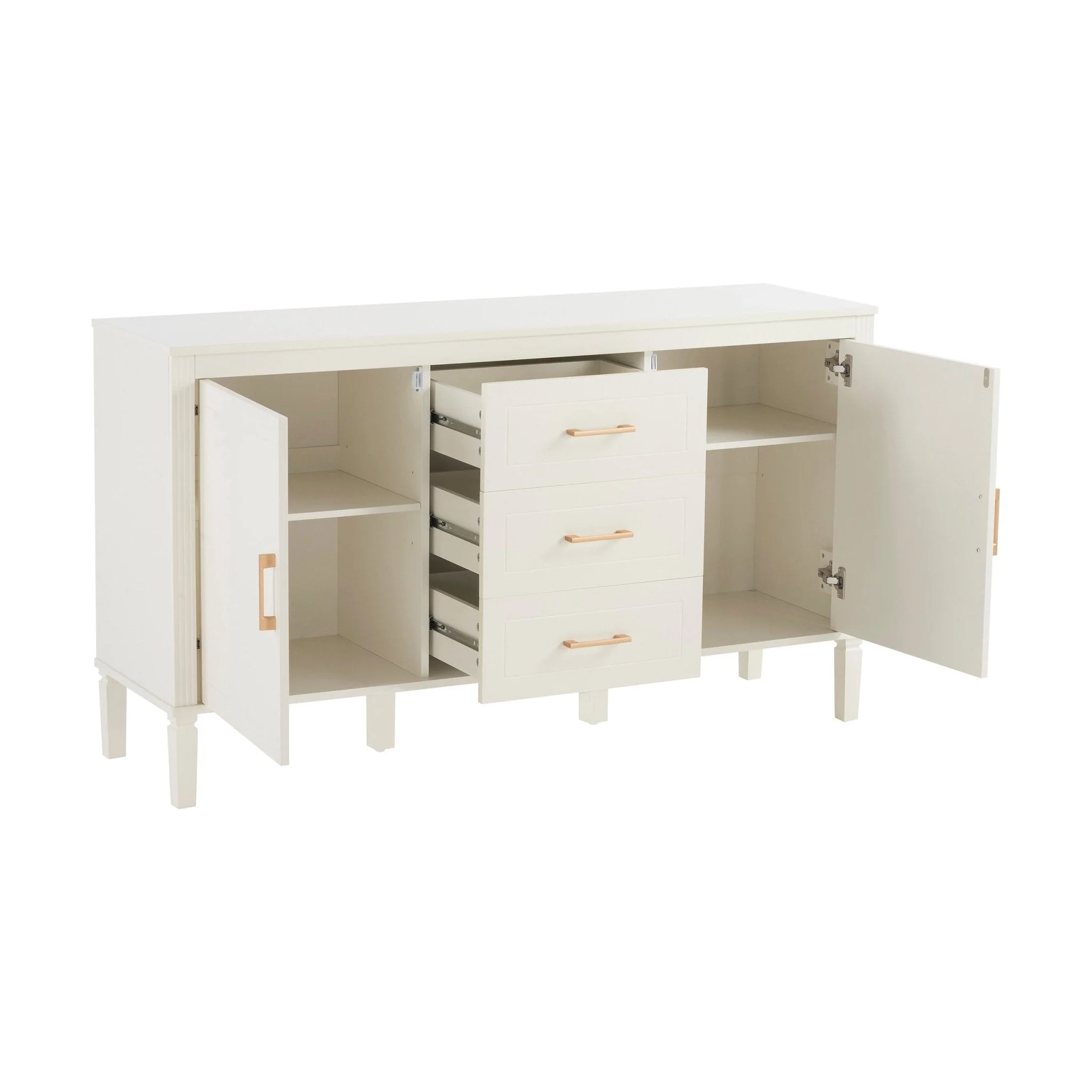 Sienna 2 Door/3 Drawer Sideboard - Natural - Image 5
