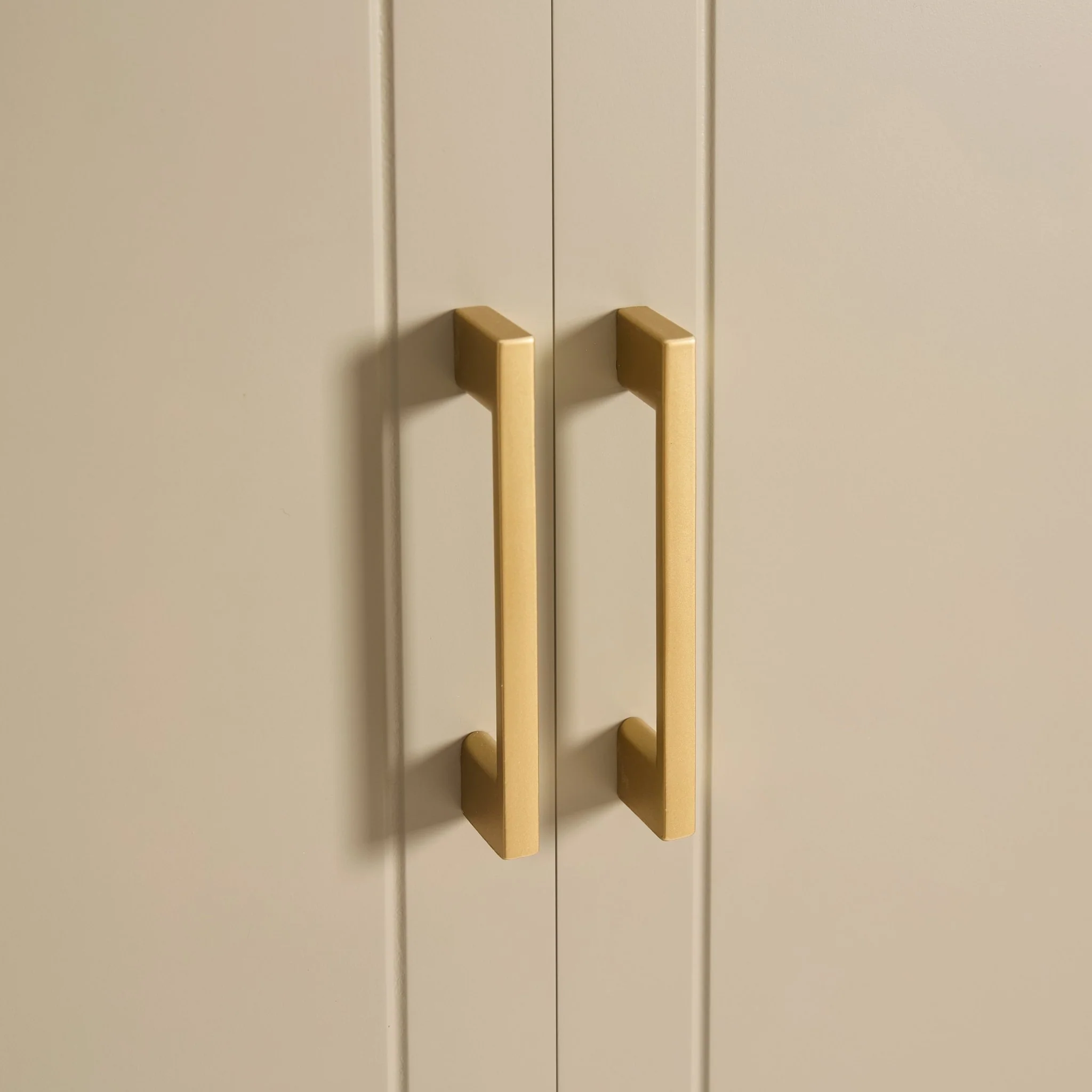 Sienna 2 Door Wardrobe with Drawer - Taupe - Image 5