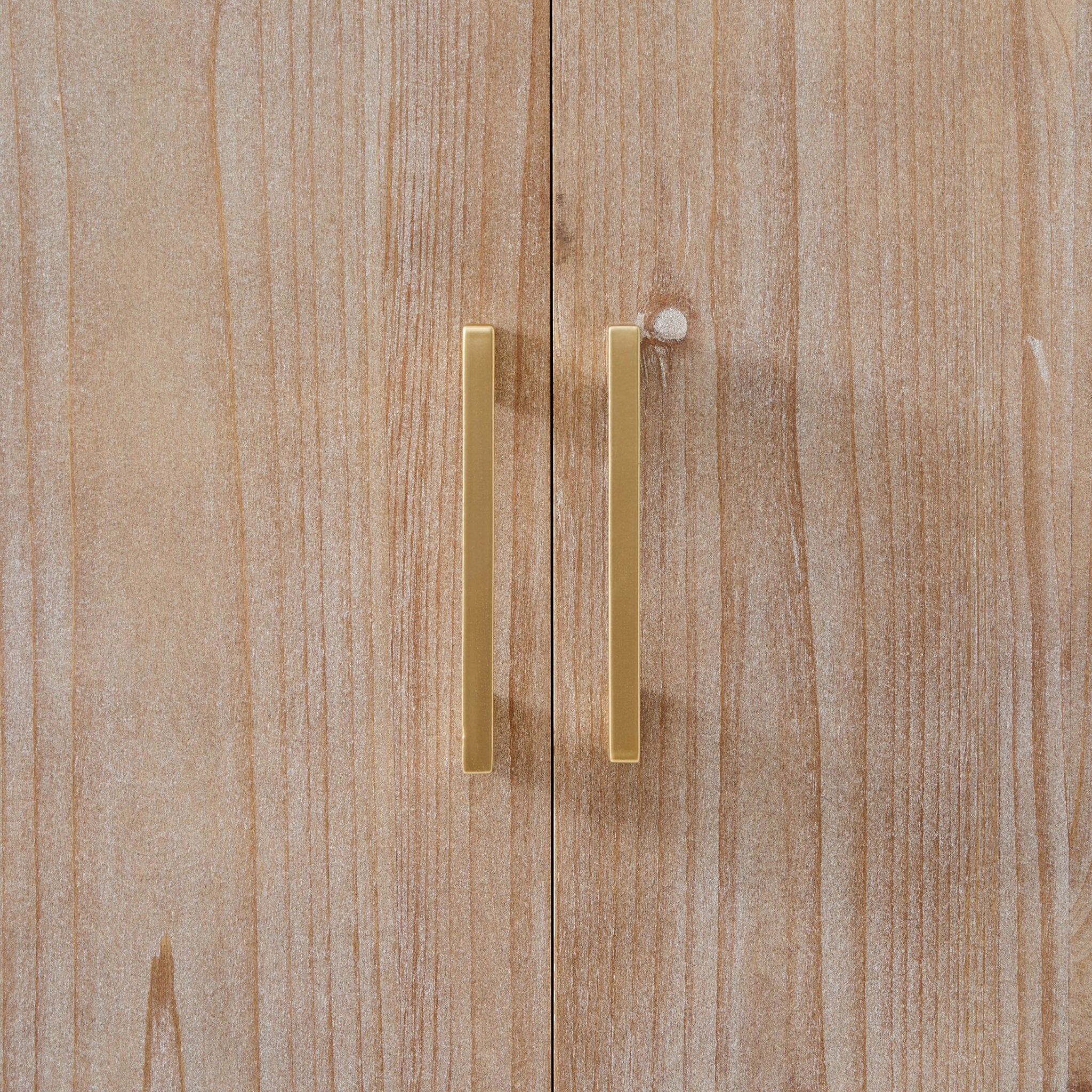 Sienna 2 Door Wardrobe with Drawers - Washed Wood - Image 7