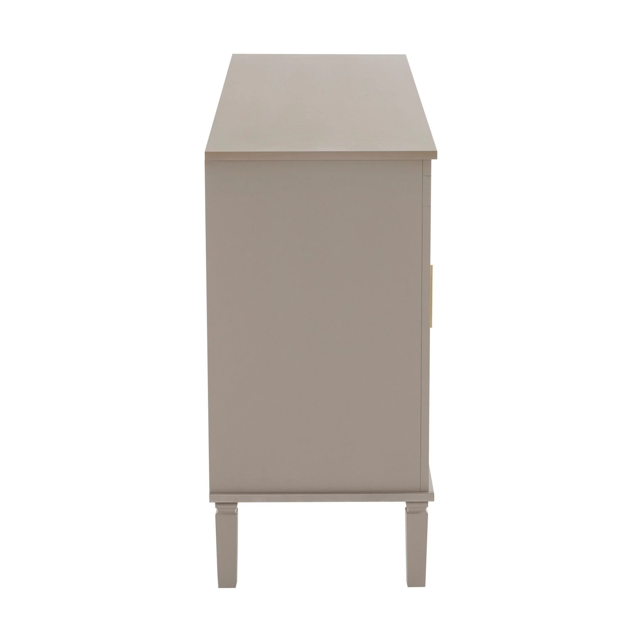 Sienna 4 Door Sideboard - Taupe - Image 4