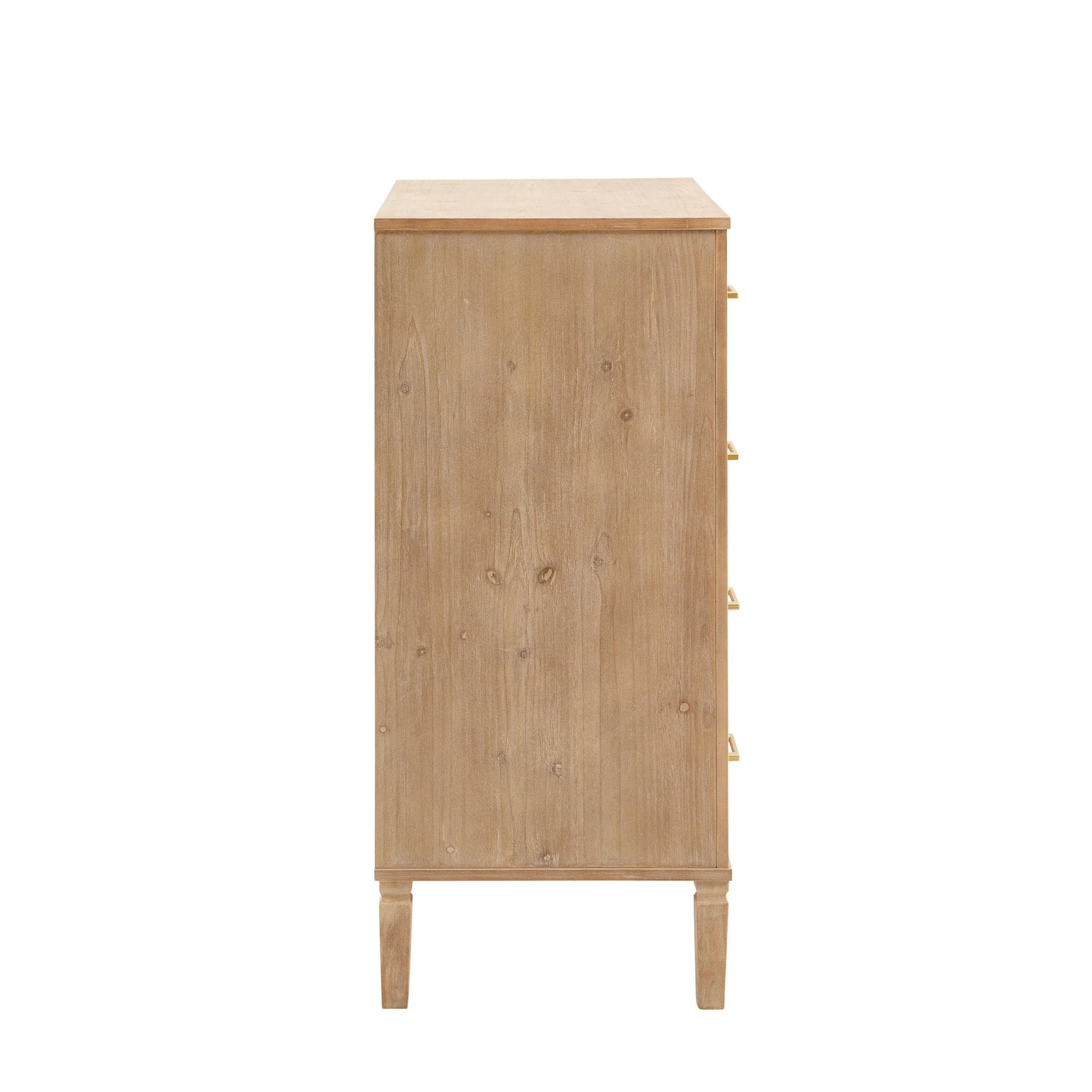Sienna 5 Drawer Chest - Washed Wood - Image 7