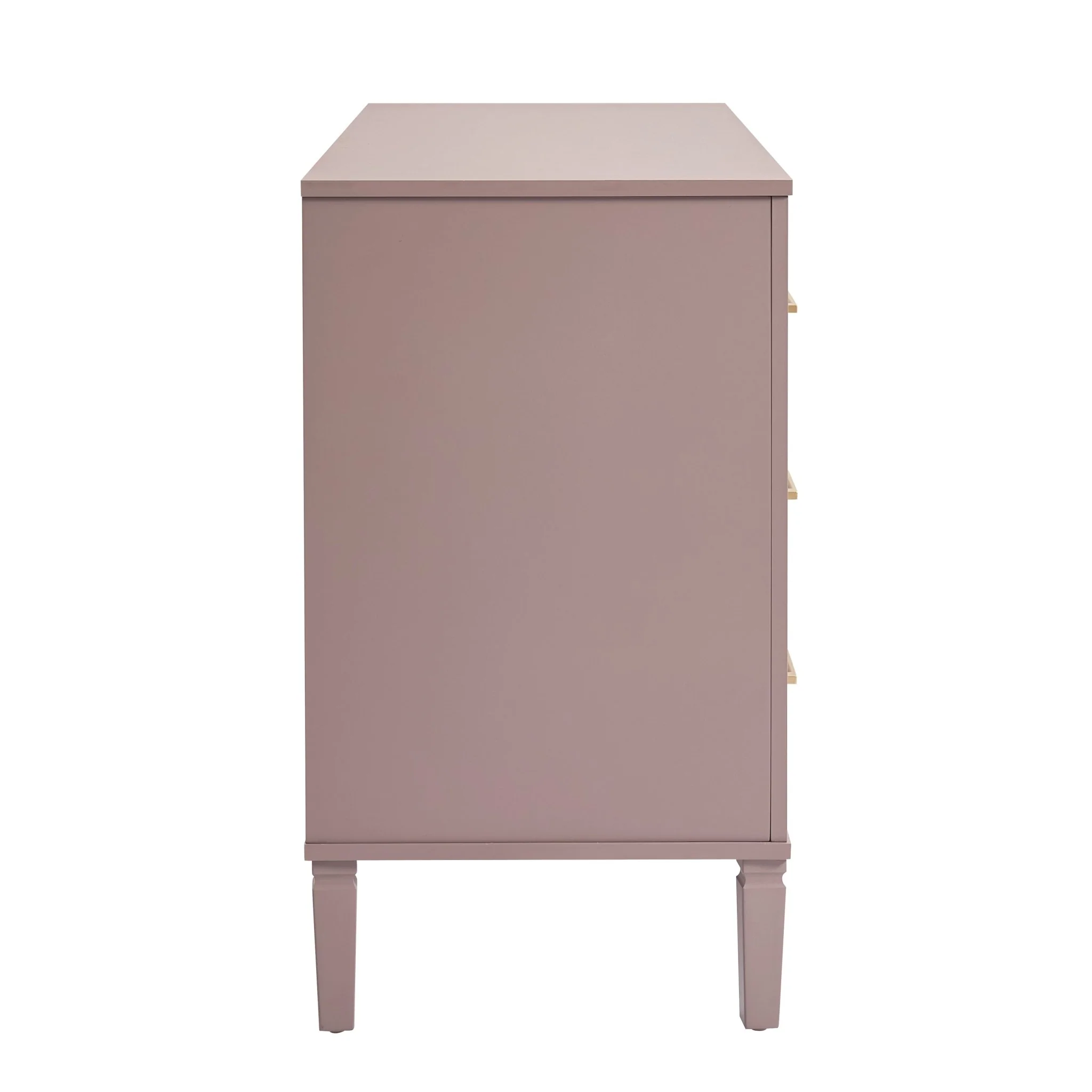 Sienna 6 Drawer Chest - Dusty Mauve - Image 5
