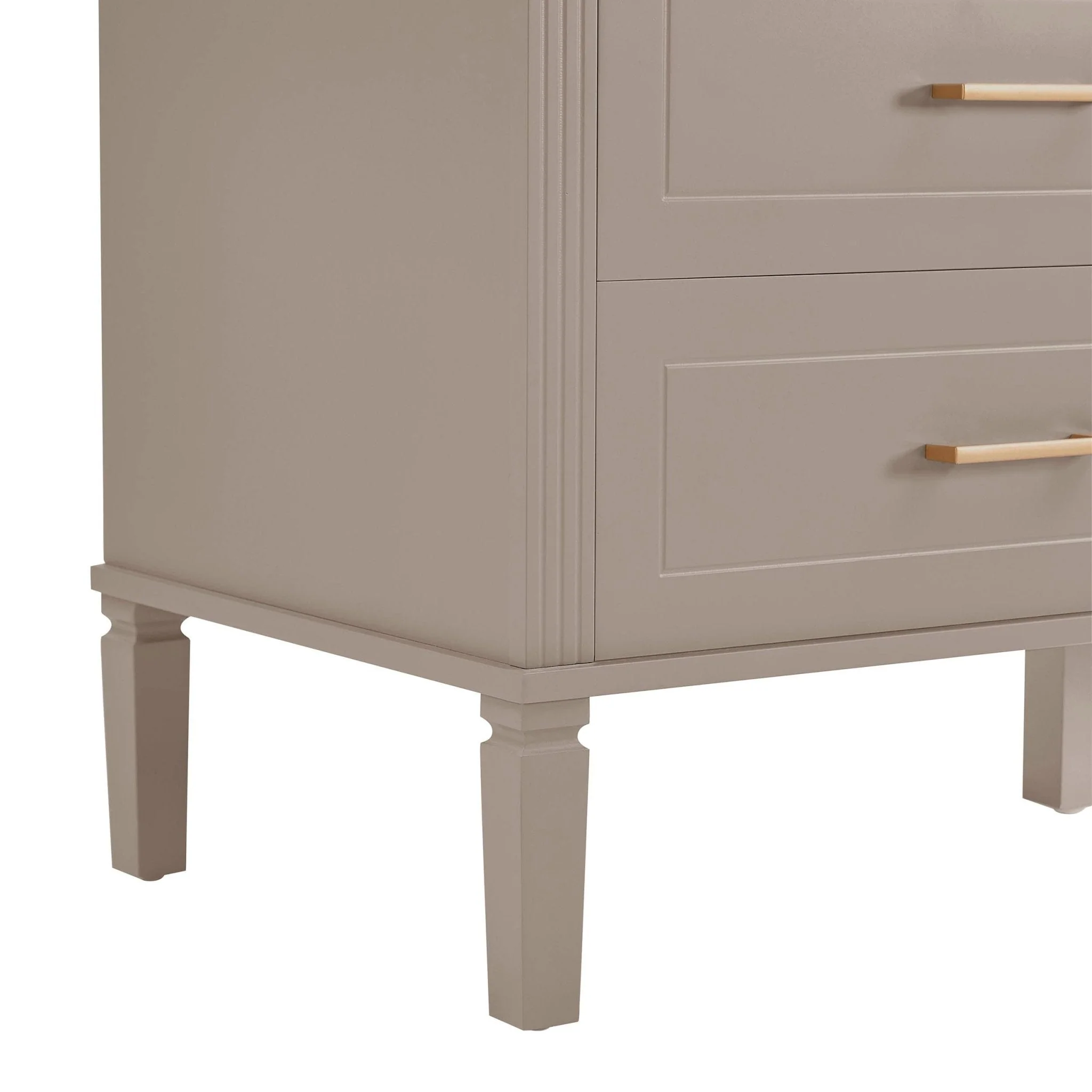 Sienna 6 Drawer Chest - Taupe - Image 3