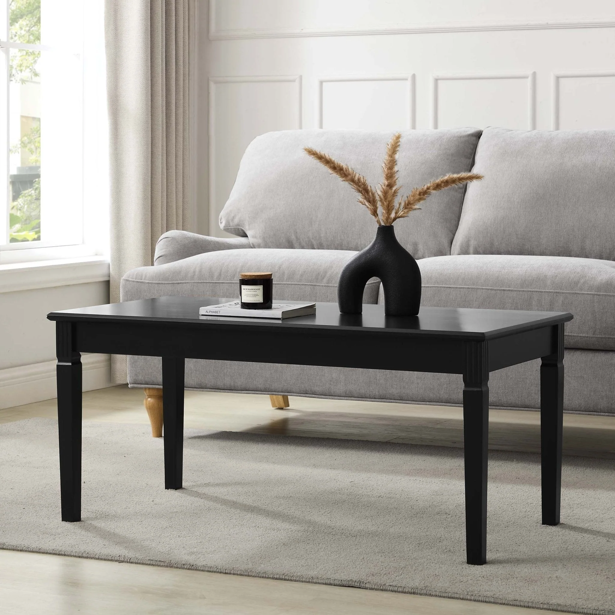 Sienna Coffee Table - Black