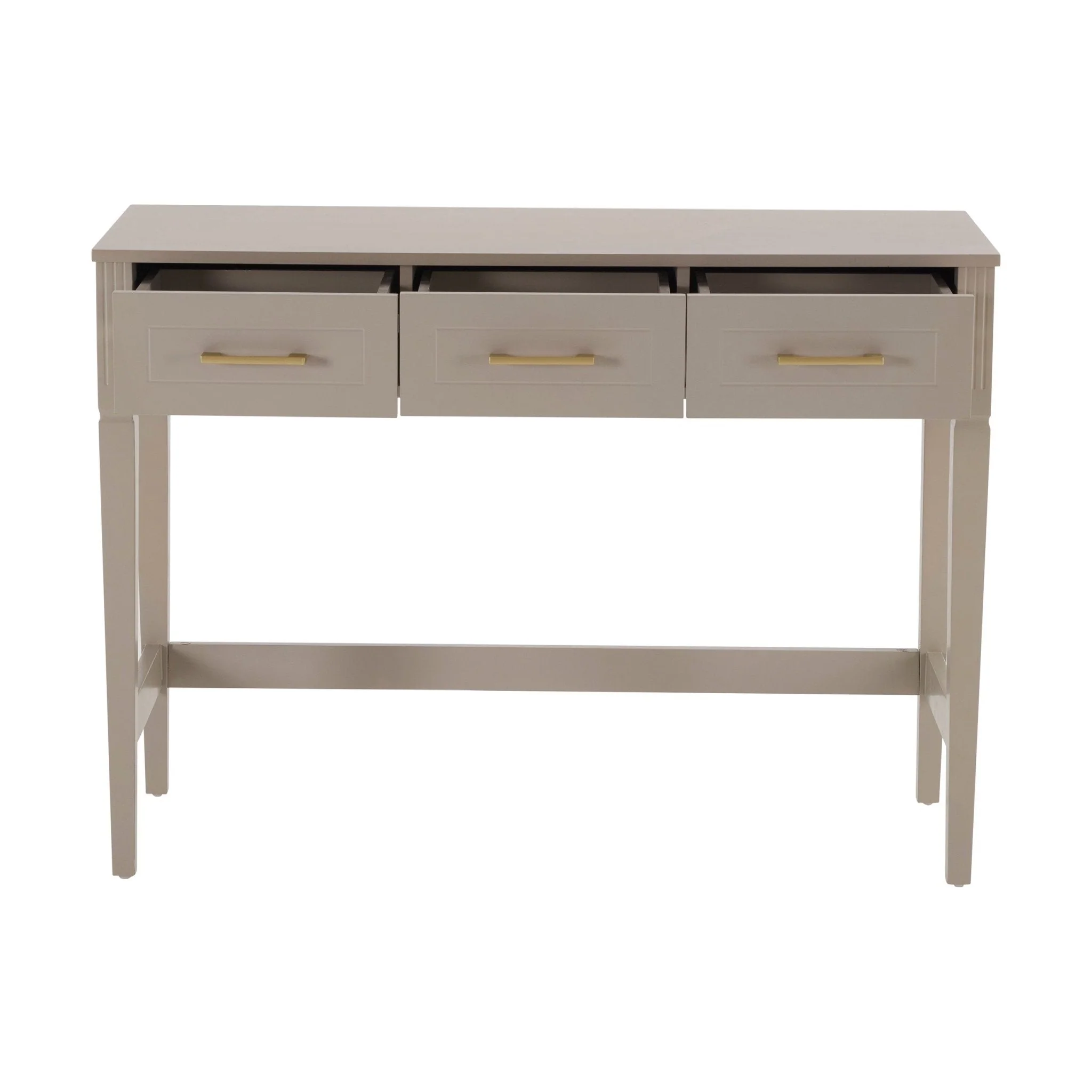 Sienna Dressing Table Console - Taupe - Image 3