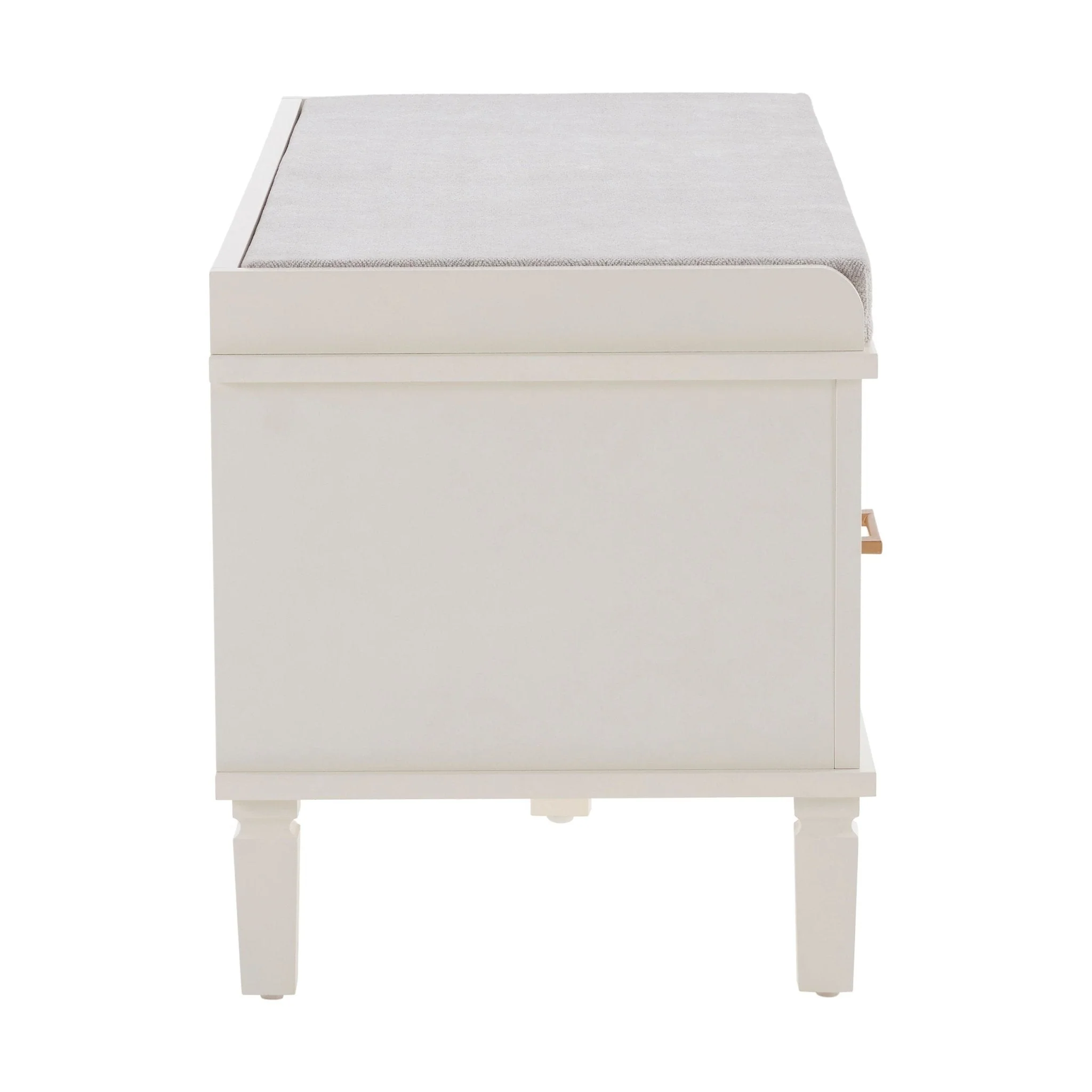 Sienna Storage Cupboard with Seat - Natural - Image 4