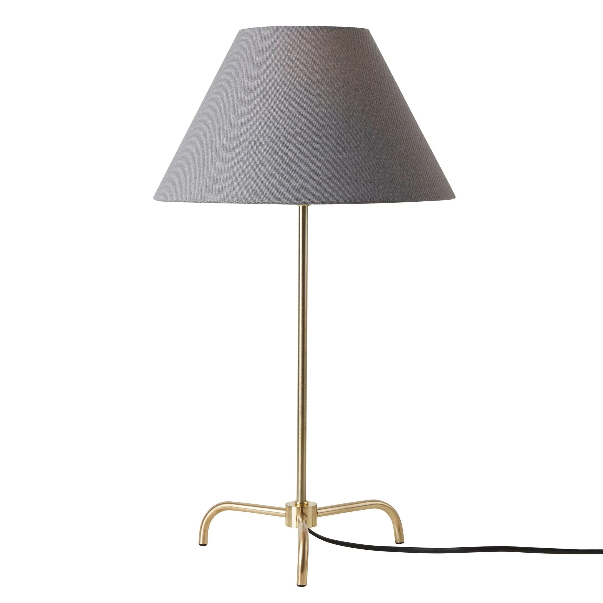 Sisu Minimalist Table Lamp - Brass/Grey - Image 3