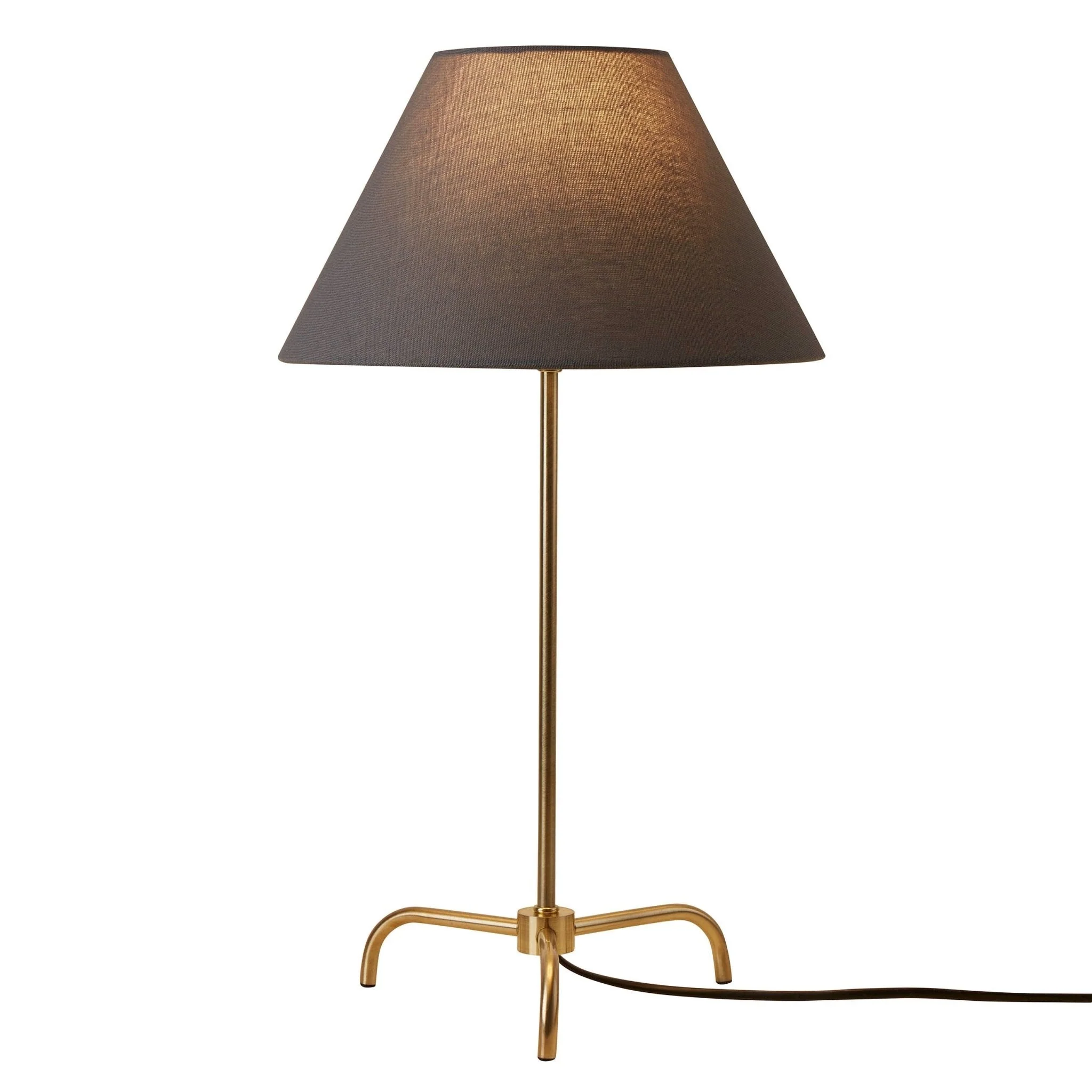 Sisu Minimalist Table Lamp - Brass/Grey - Image 4