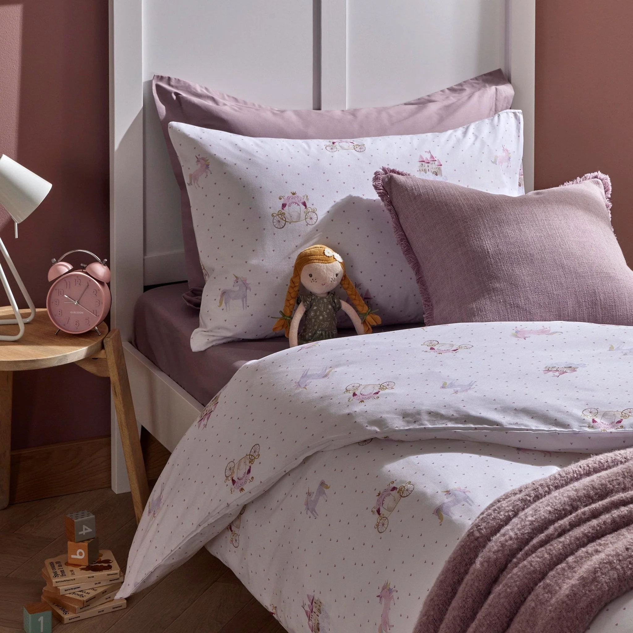 Skye Princess 100% Cotton Kids Duvet Cover Set