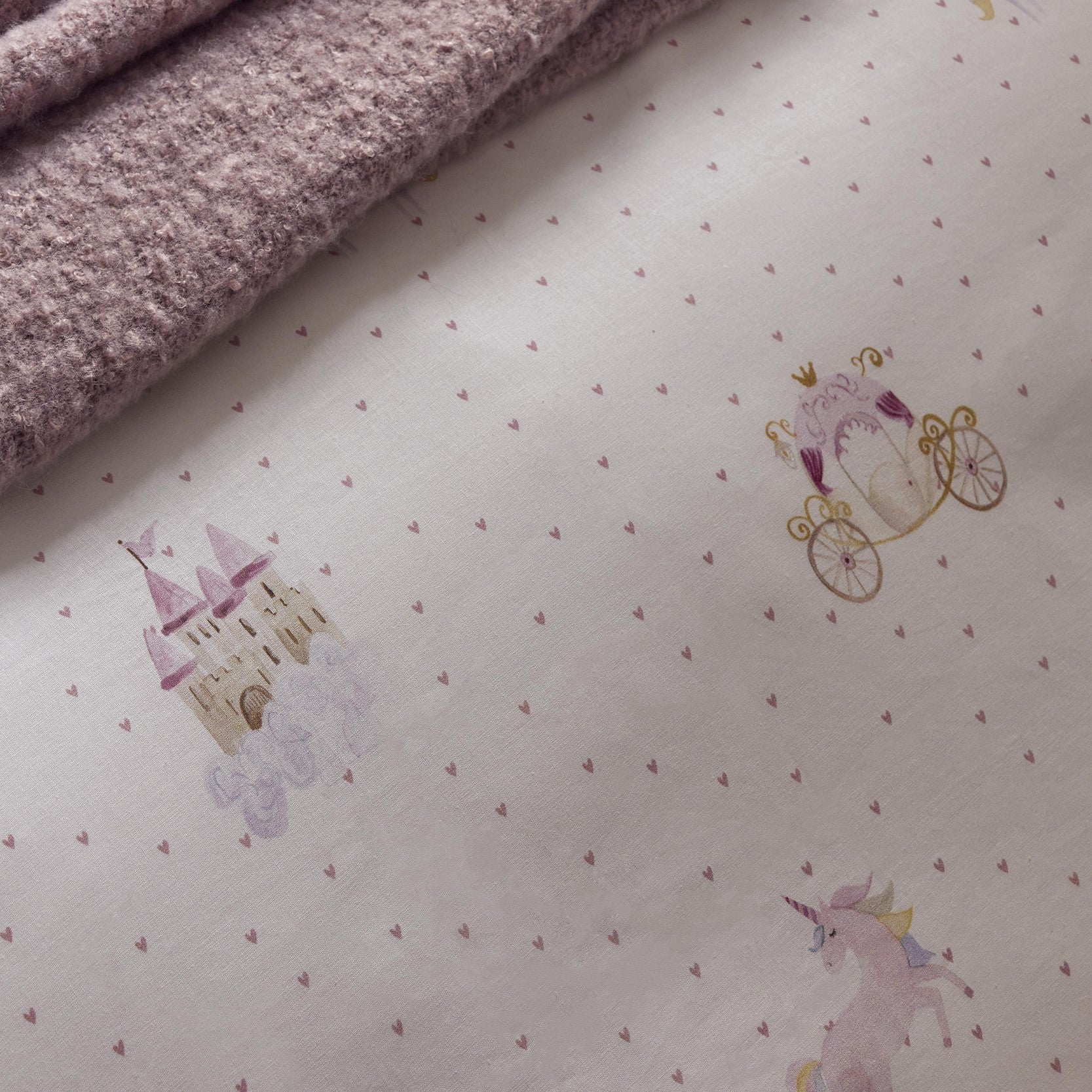 Skye Princess 100% Cotton Kids Duvet Cover Set - Image 4