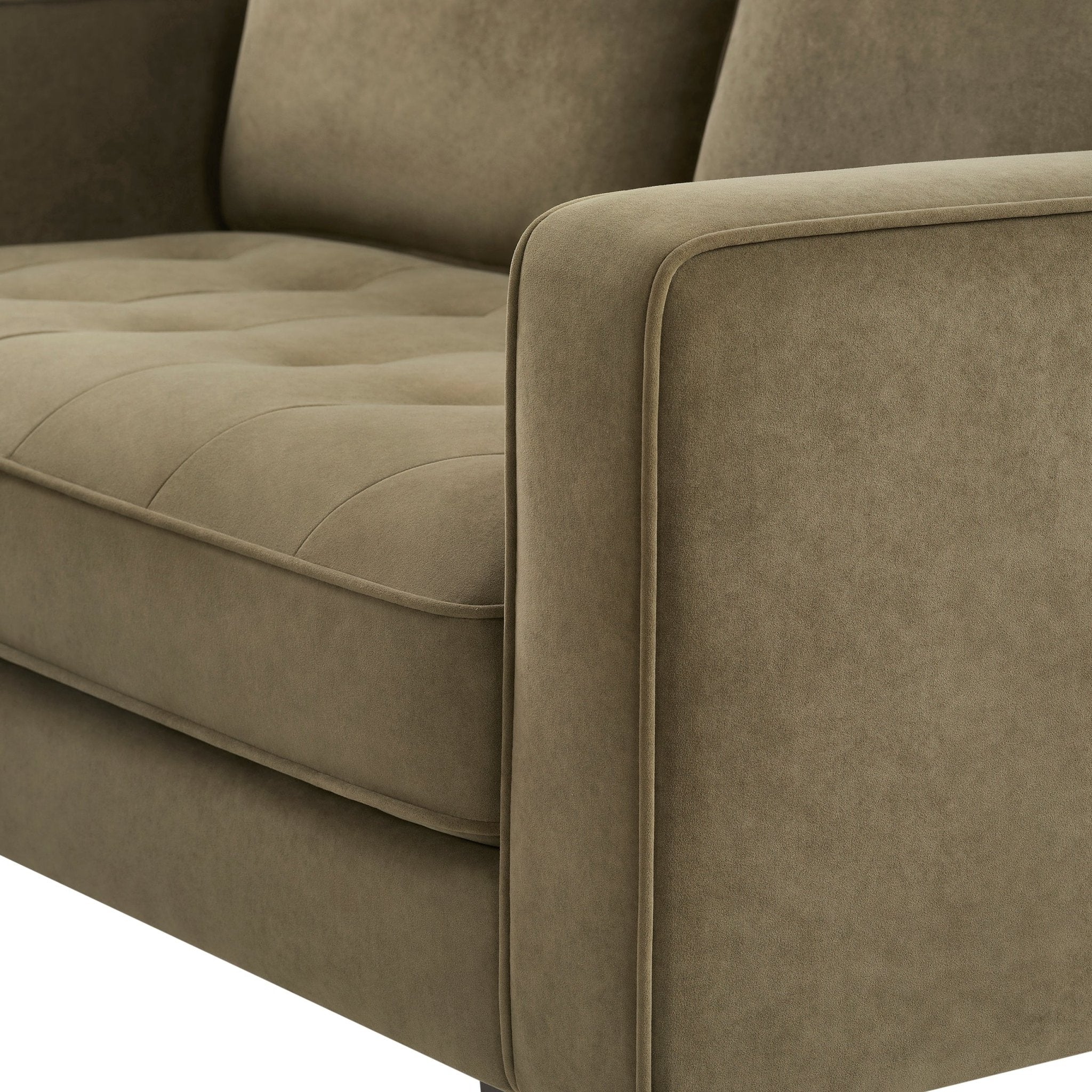 Sloane 2 Seater Sofa - Olive - Image 6