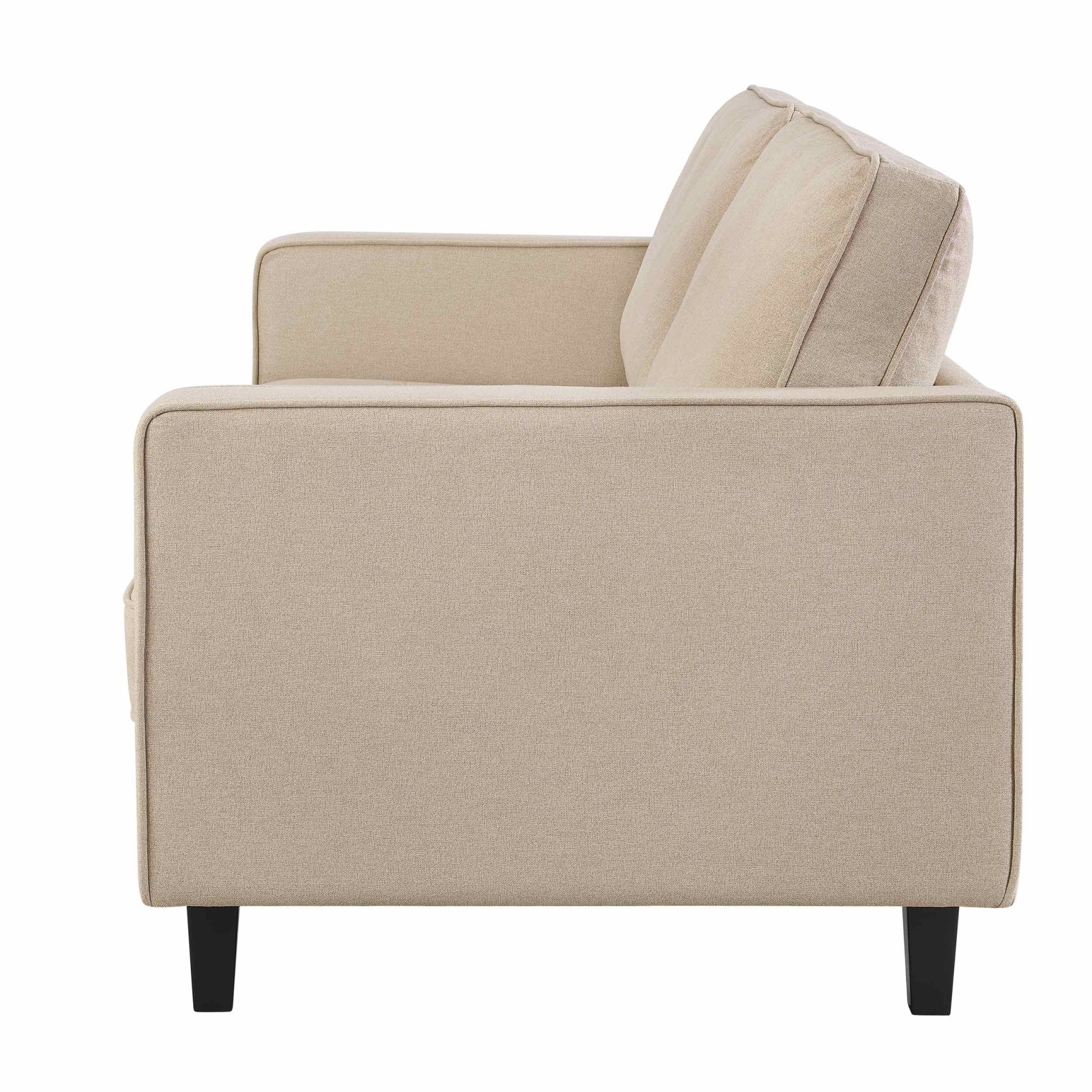 Sloane 3 Seater Sofa - Oatmeal - Image 5