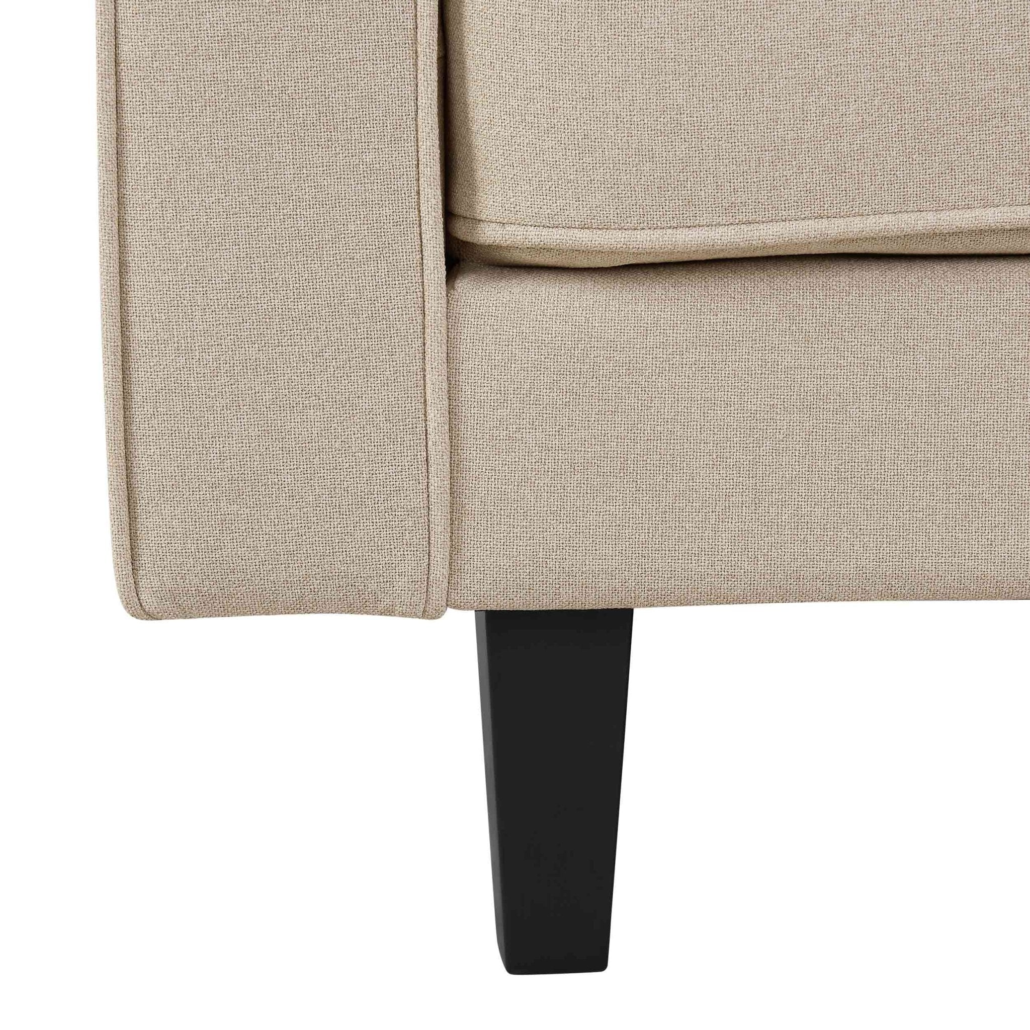 Sloane 3 Seater Sofa - Oatmeal - Image 6