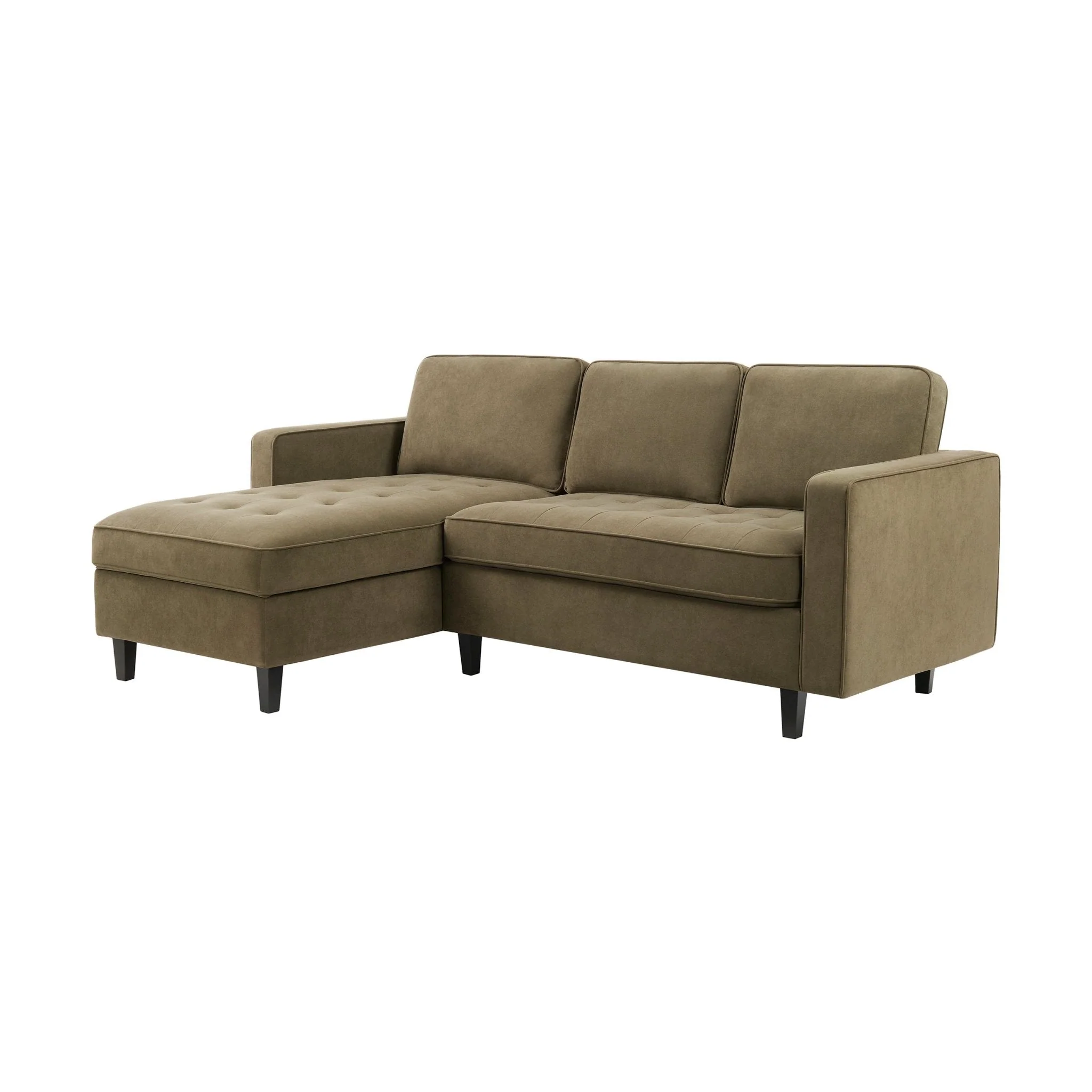 Sloane Left Hand Storage Chaise Sofa - Olive - Image 3