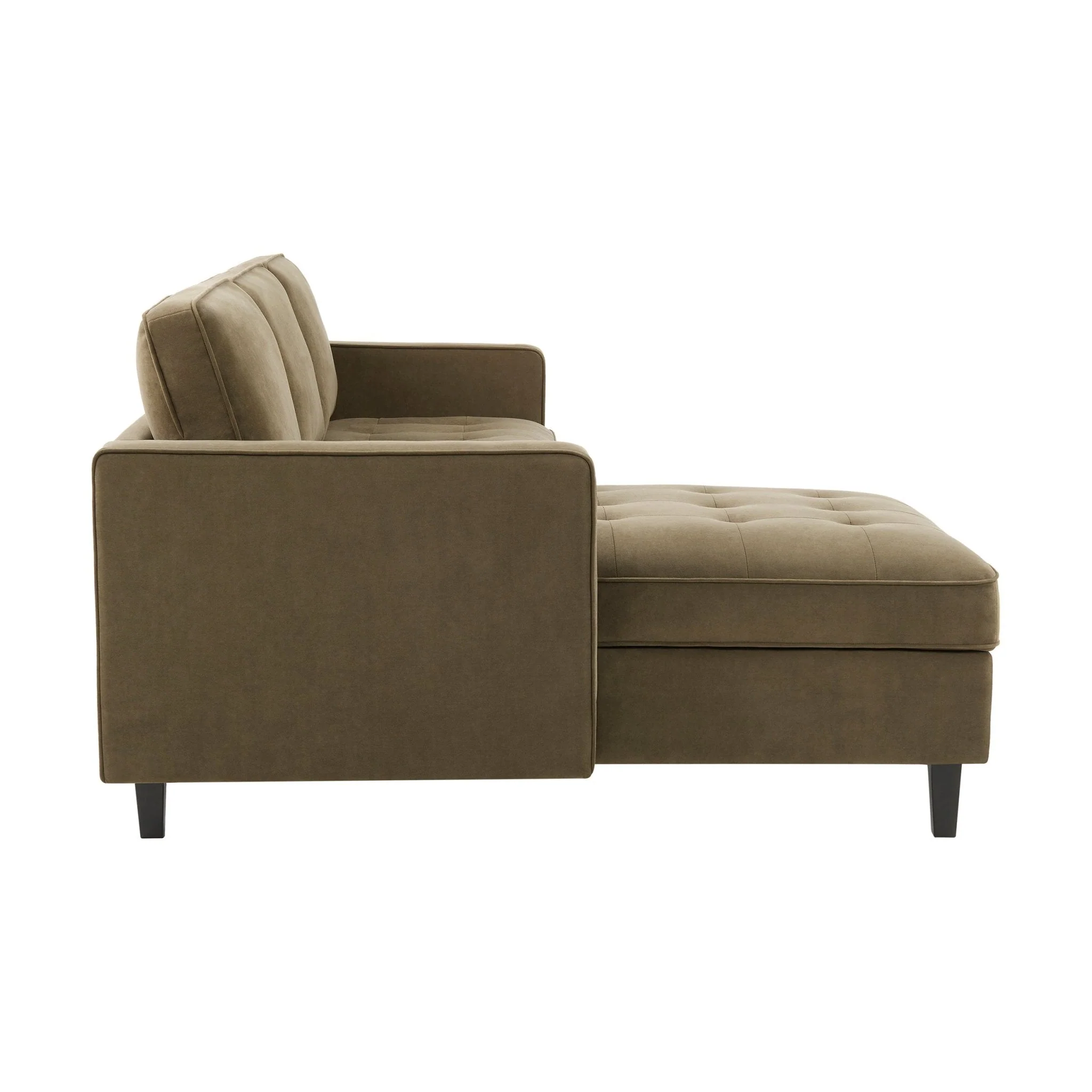 Sloane Left Hand Storage Chaise Sofa - Olive - Image 4
