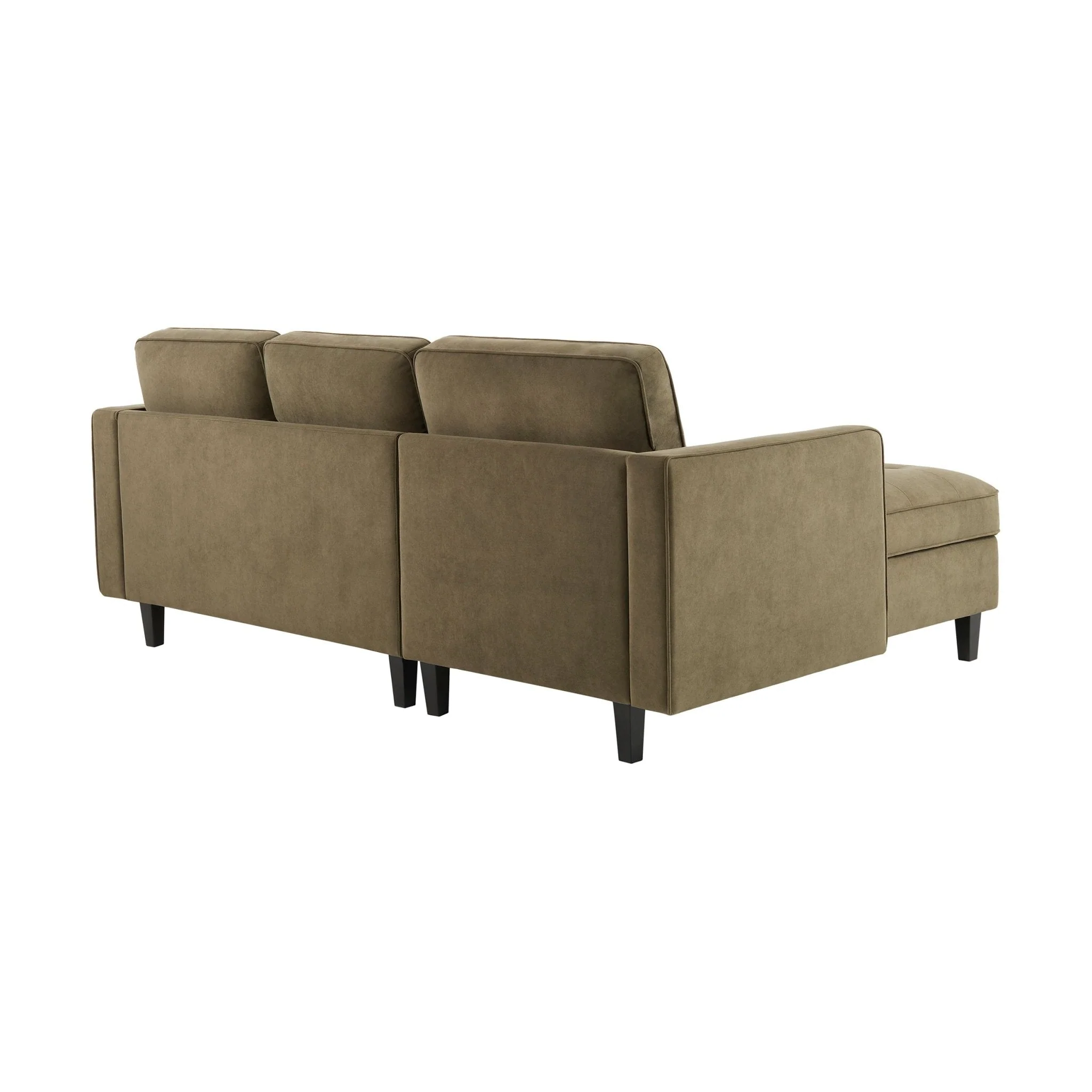 Sloane Left Hand Storage Chaise Sofa - Olive - Image 5