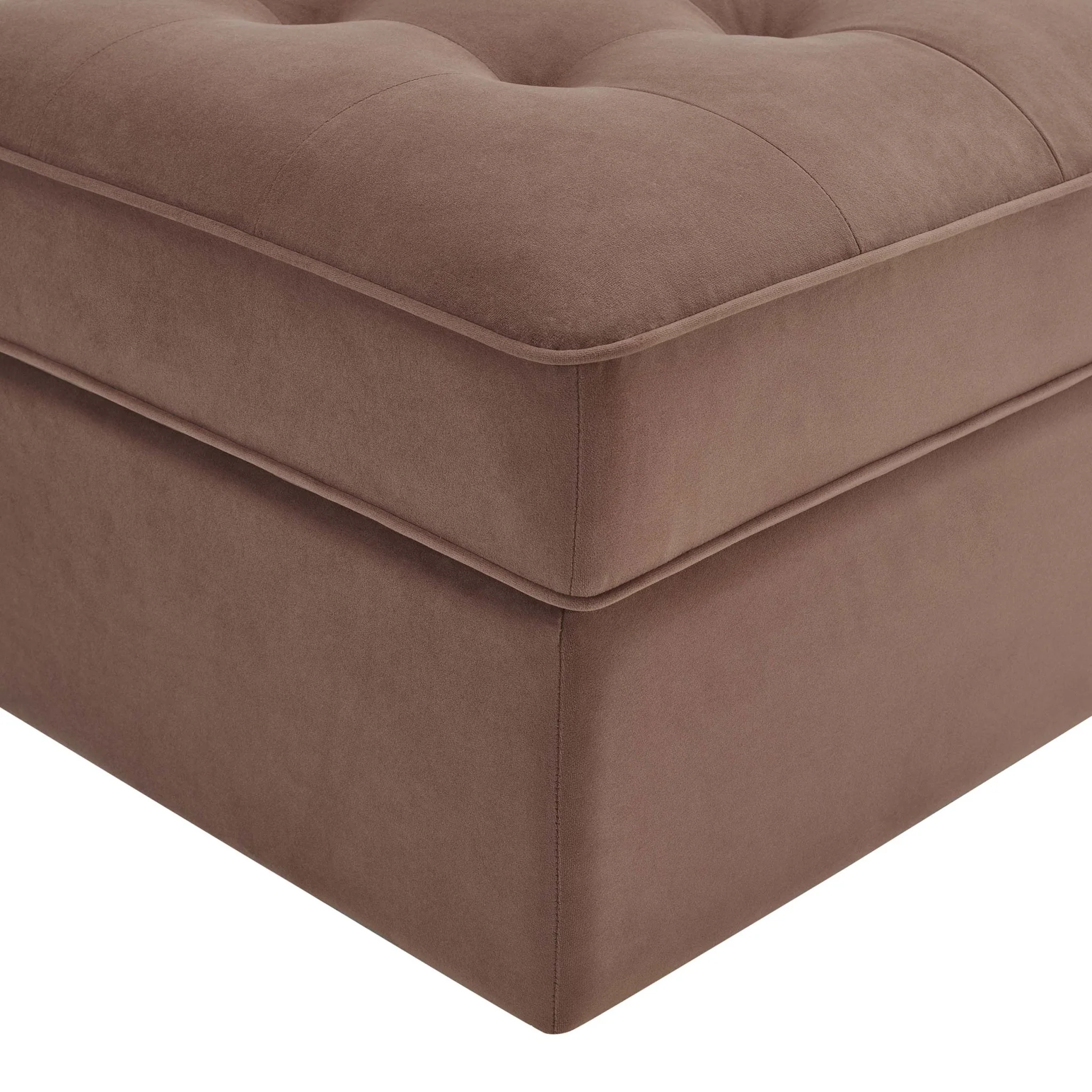Sloane Ottoman Storage Pouffe - Mauve - Image 4