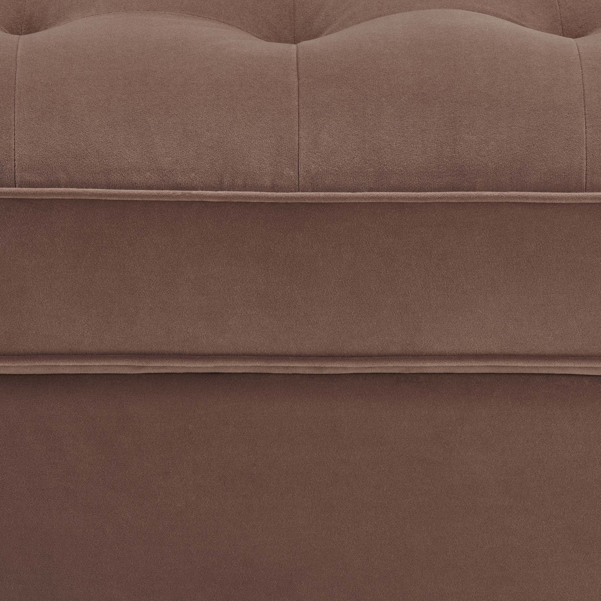 Sloane Ottoman Storage Pouffe - Mauve - Image 5